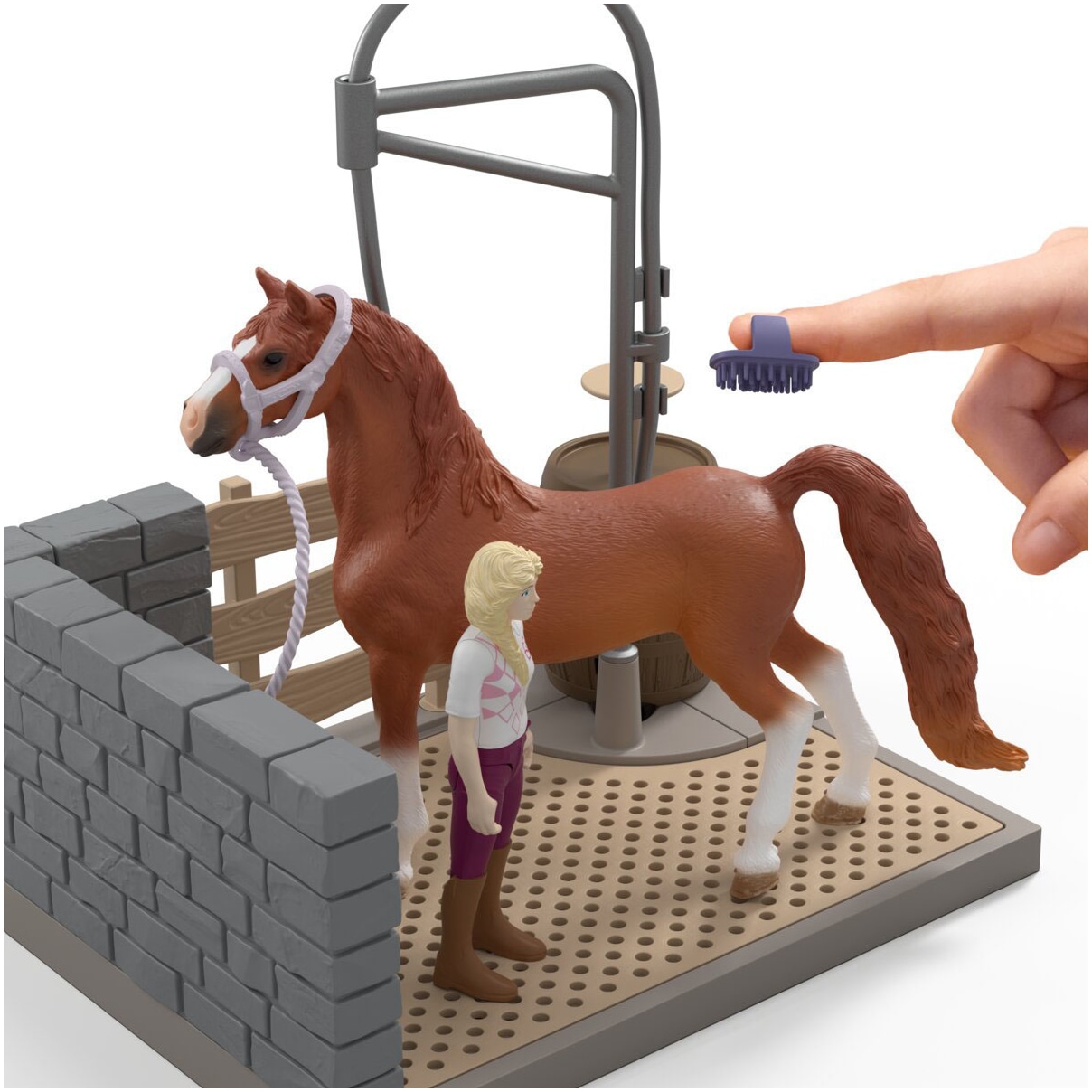 Schleich® Monde de jeu »HORSE CLUB, Sofia's Pferdewaschplatz (42792)«