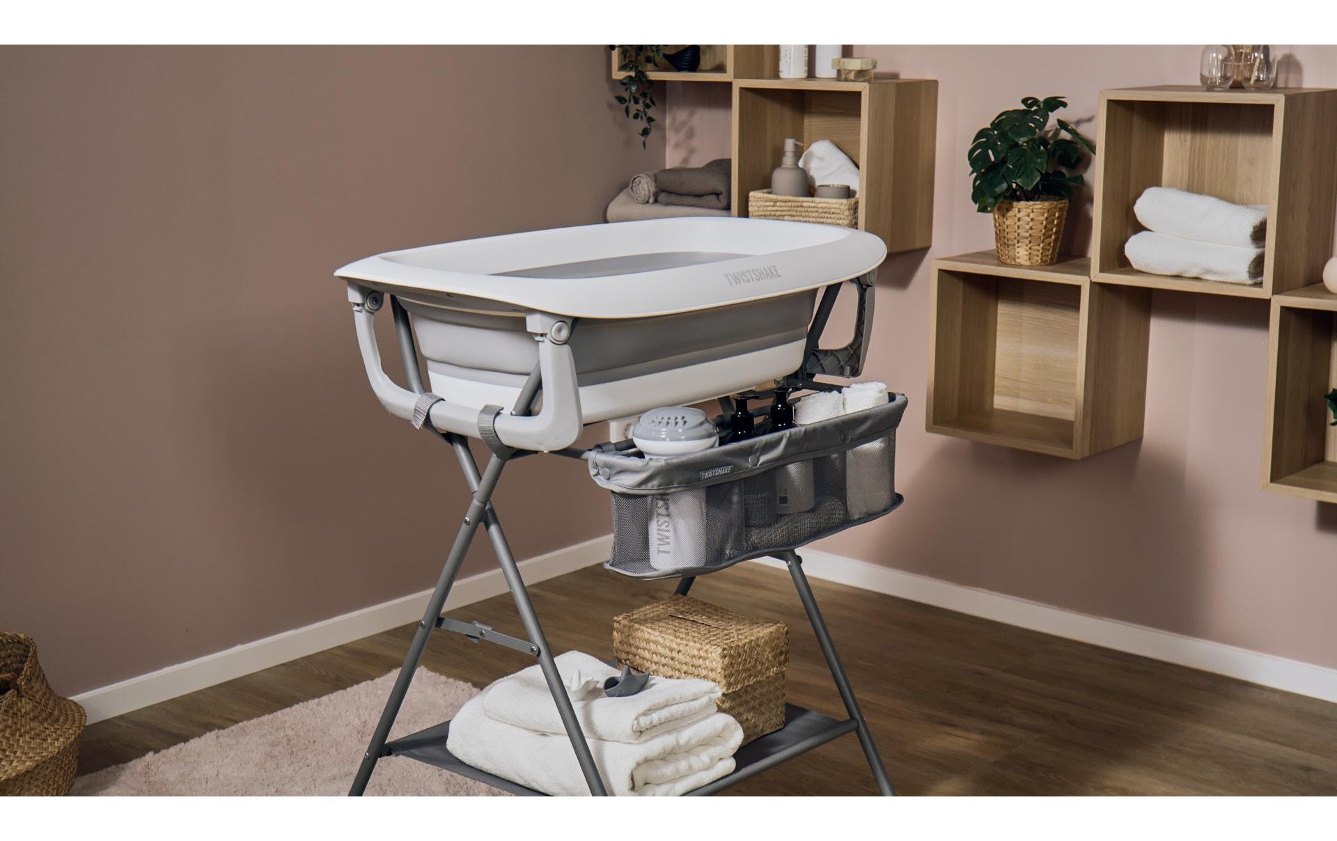 Babybadewanne »Twistshake Grau«