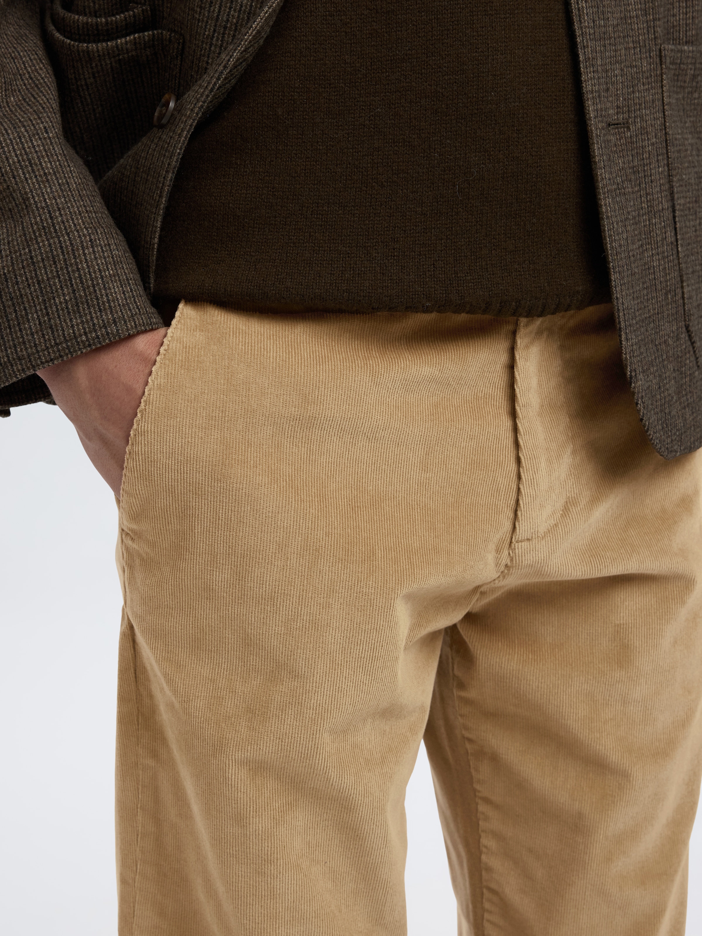 SELECTED HOMME Cordhose »SLH196-STRAIGHT MILES CORD PANT W NOOS«