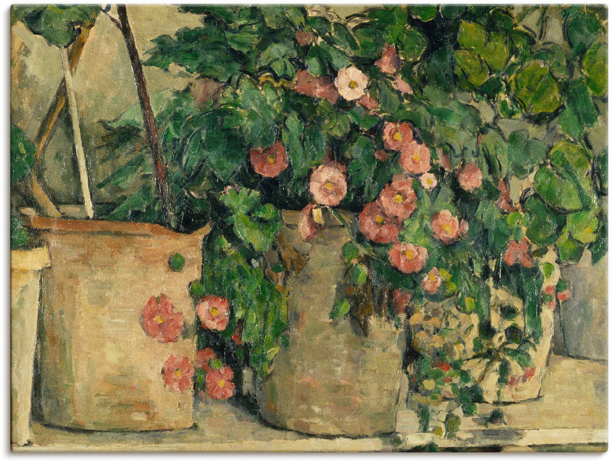 Image of Artland Wandbild »Kahler Baum und Haus«, Arrangements, (1 St.), in vielen Grössen & Produktarten -Leinwandbild, Poster, Wandaufkleber / Wandtattoo auch für Badezimmer geeignet bei Ackermann Versand Schweiz