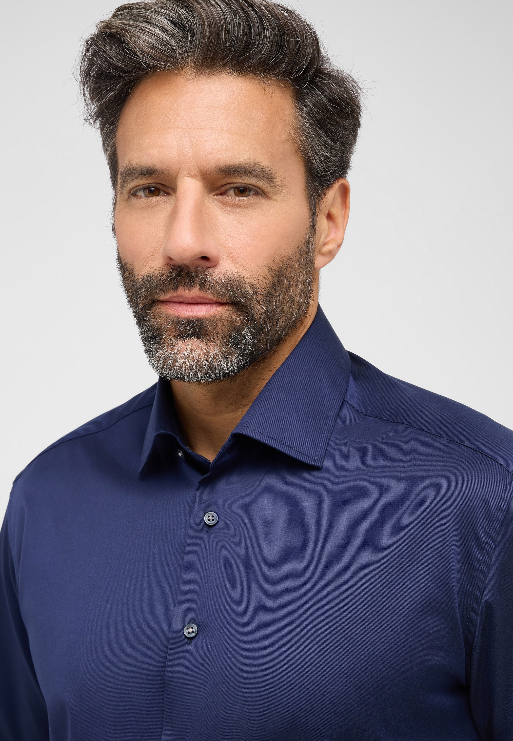 Eterna Langarmhemd »COMFORT FIT« NON IRON (bügelfrei)