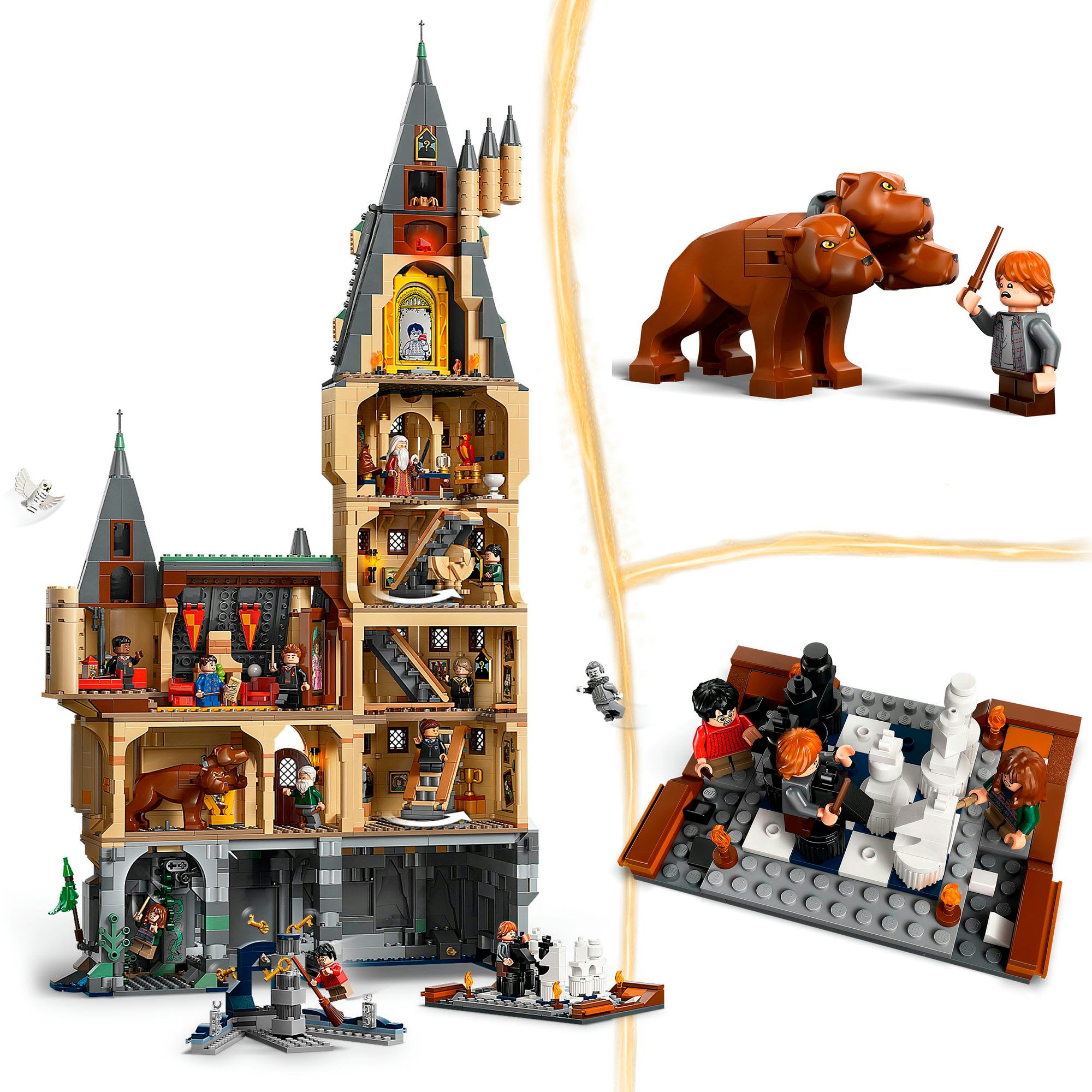 LEGO® Pions de construction »Schloss Hogwarts: Der Hauptturm (76454), LEGO Harry Potter™« Made in Europe