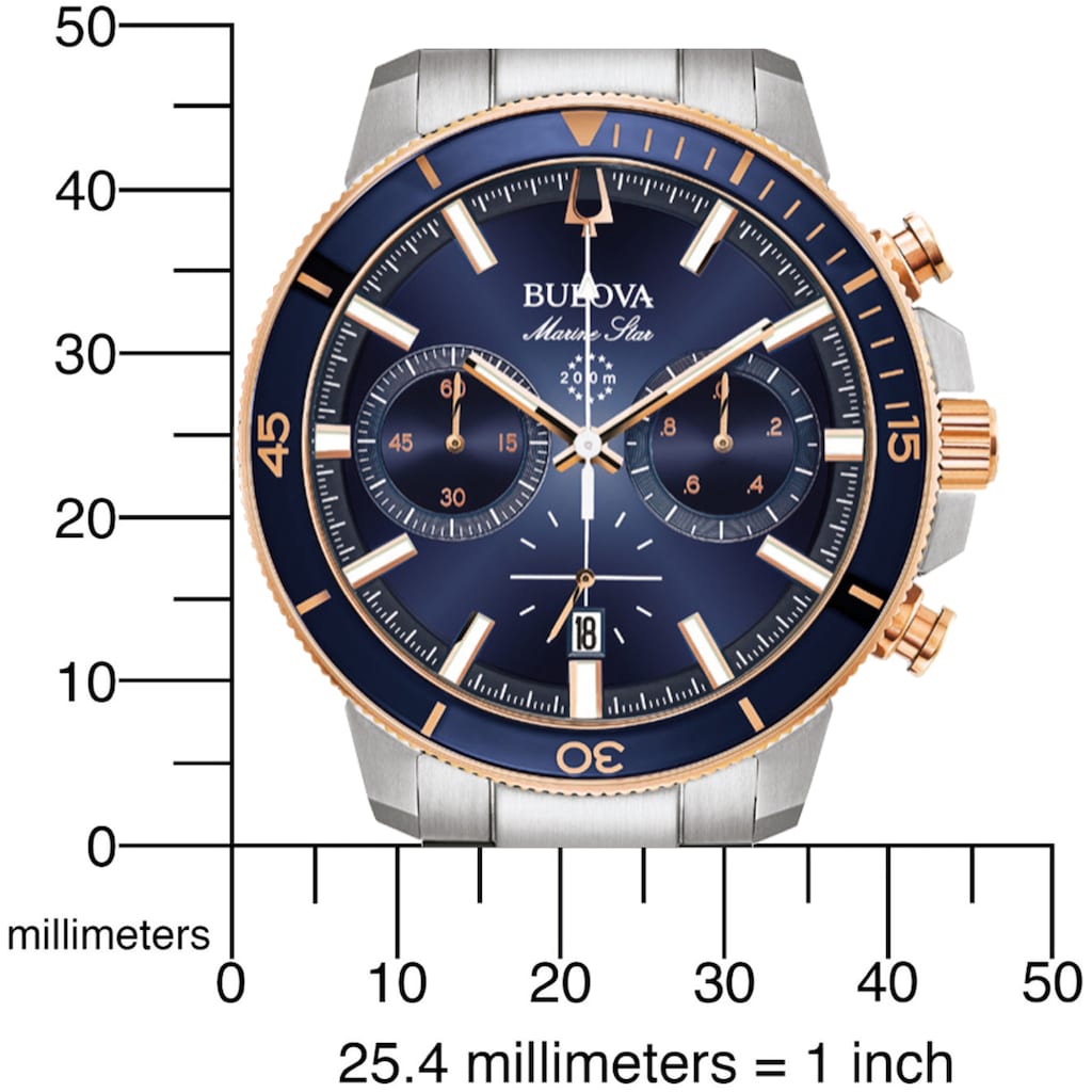 Bulova Chronograph »Marine Star, 98B301«