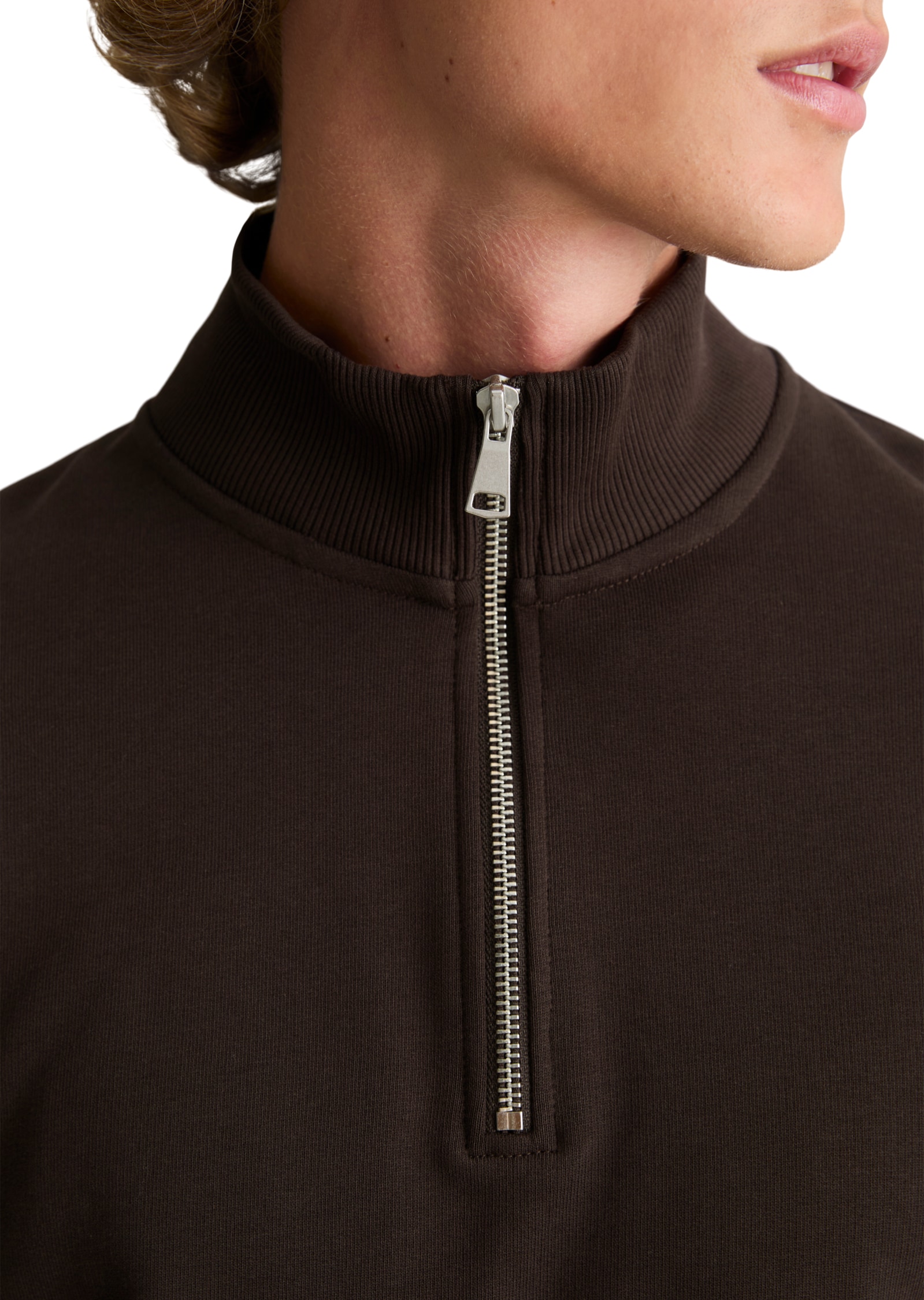 Marc O'Polo DENIM Sweat-shirt , Troyer en coton bio pur
