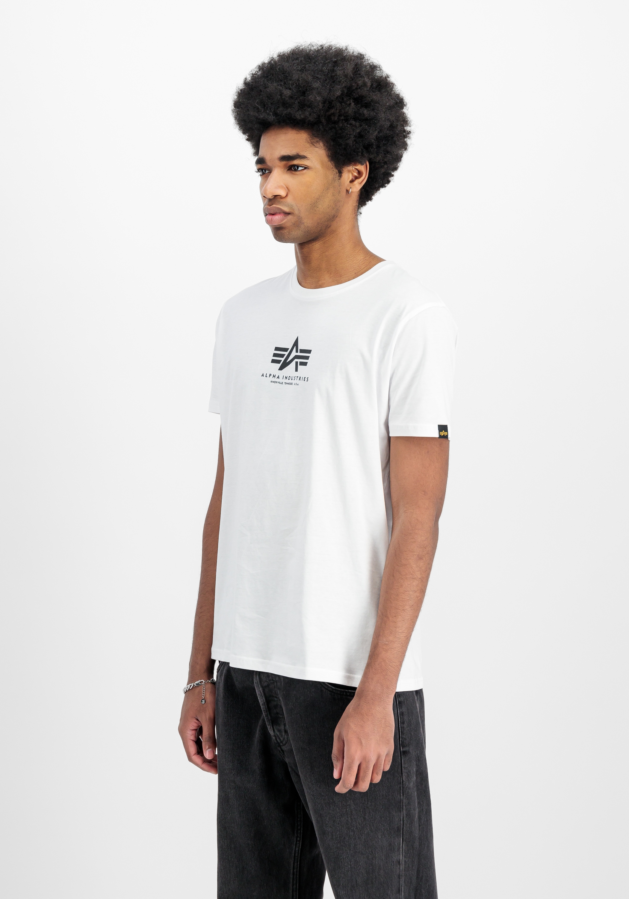Image of Alpha Industries T-Shirt "Basic T-Shirt ML"
