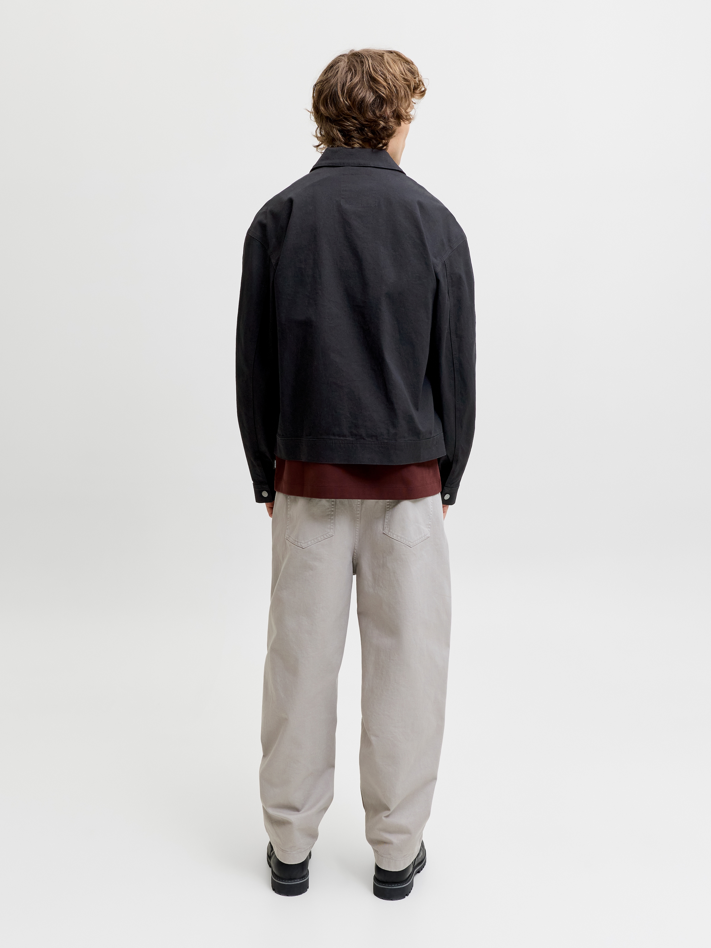 Jack & Jones Kurzjacke »JJETEO WORKER JACKET NOOS« Baumwolle,