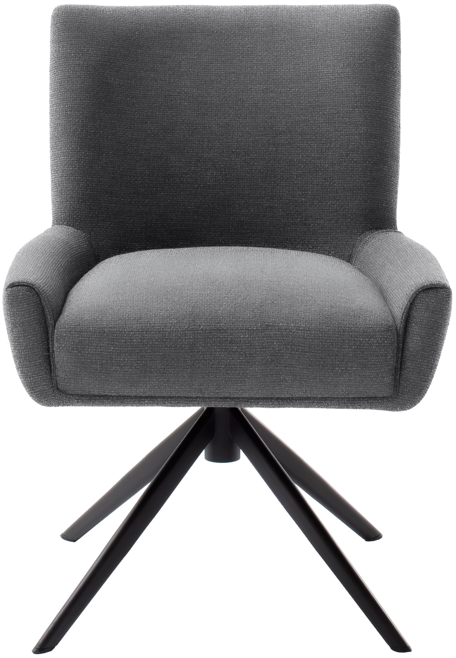 MCA furniture 4-Fussstuhl »WILSON Esszimmerstuhl, Armlehnstuhl, Polsterstuhl, modern«, (Set), 2 St., Leder, Stuhl, Armlehnenstuhl, drehbar, Taschenfederkern, belastbar 160 kg,XXL