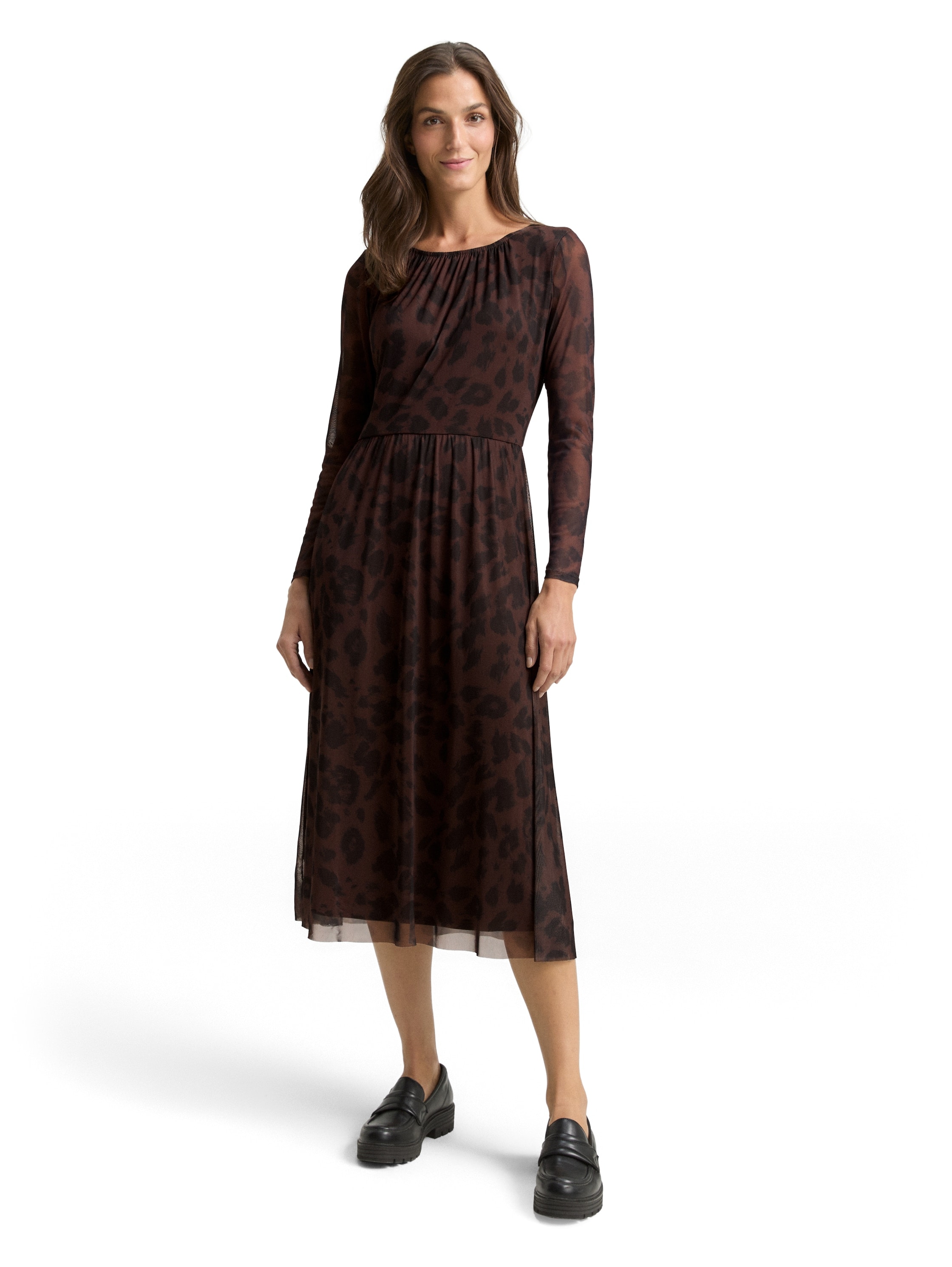 TOM TAILOR Robe en maille mit Muster