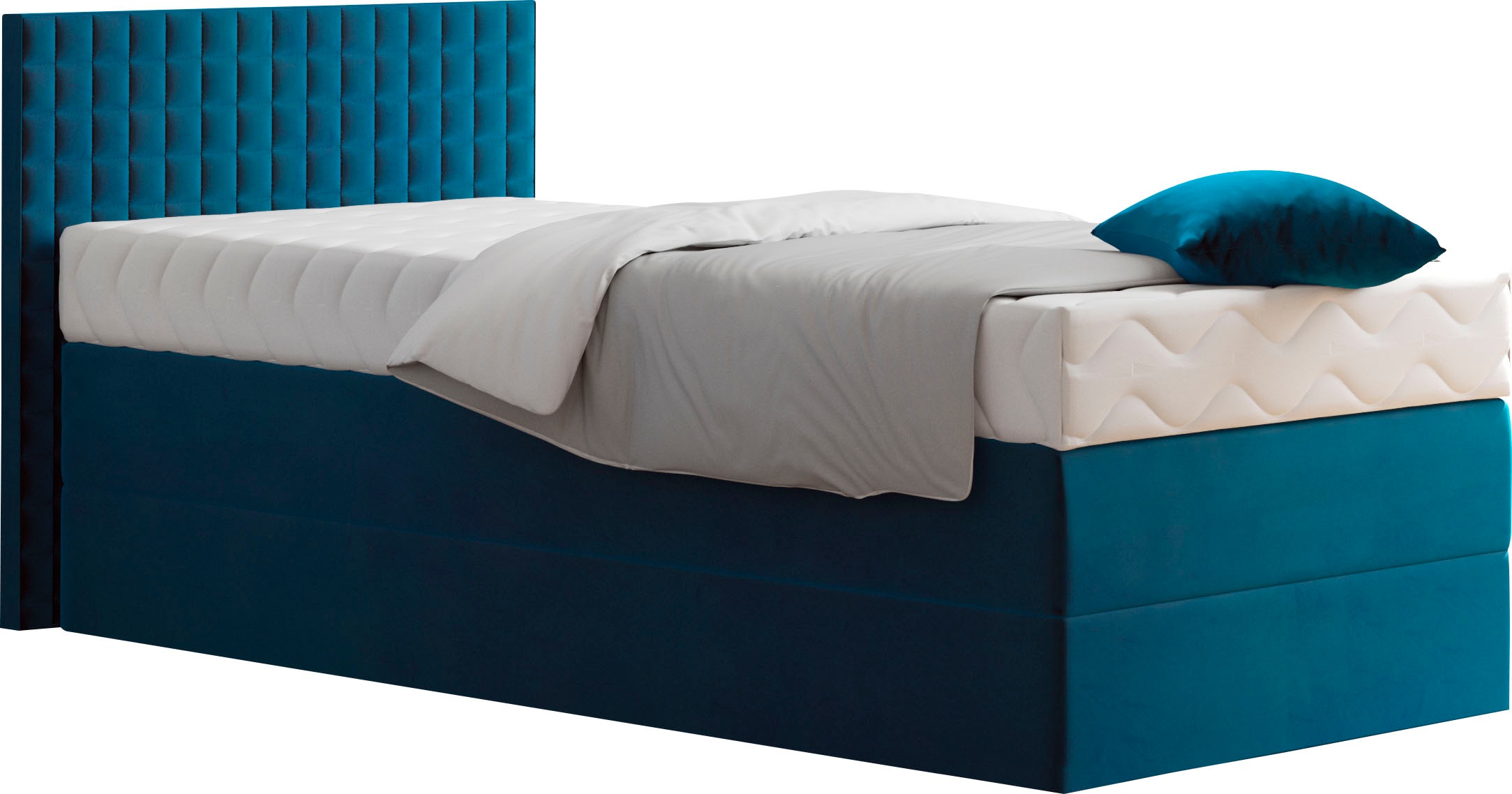 Westfalia Schlafkomfort Boxspringbett mit Zierkissen, wahlweise mit Topper