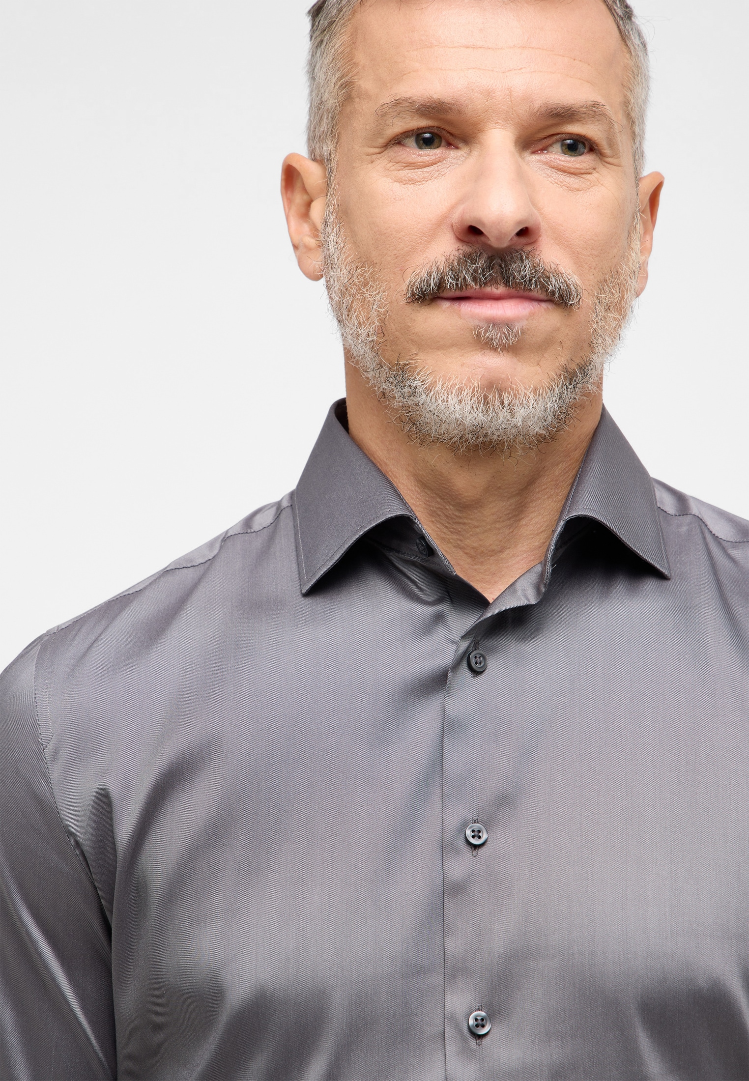 Eterna Langarmhemd »SLIM FIT« EASY IRON (bügelleicht)