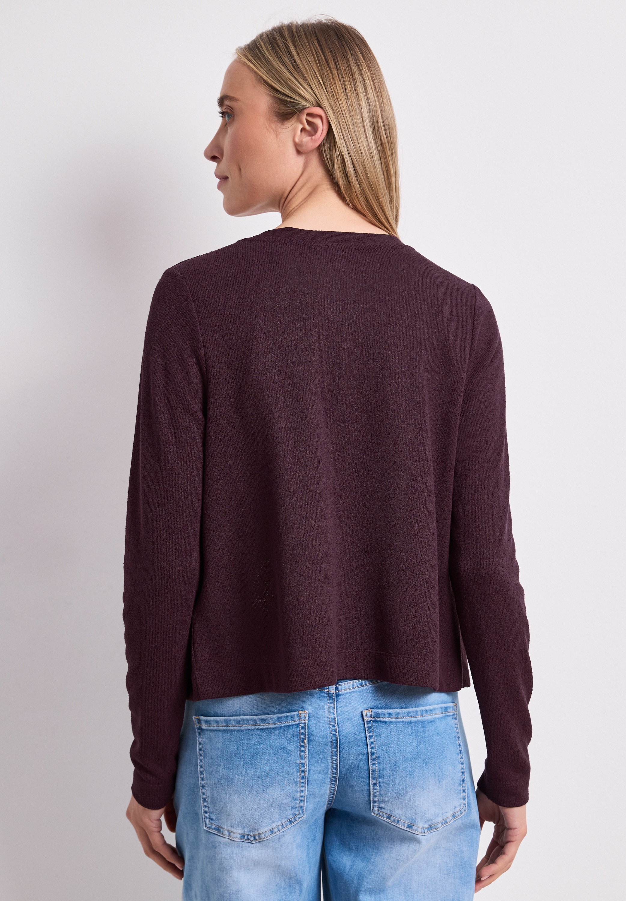 STREET ONE Veste en tricot »Style Nette« in offener Passform