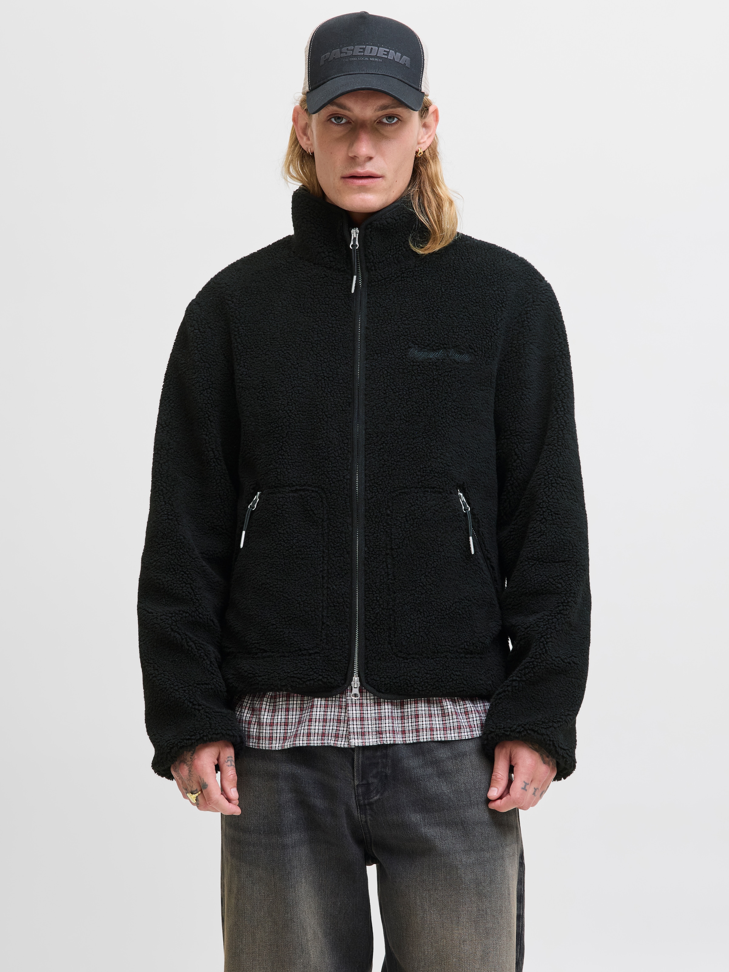 Image of Jack & Jones Kurzjacke "JORNORREBRO TEDDY JACKET SN"
