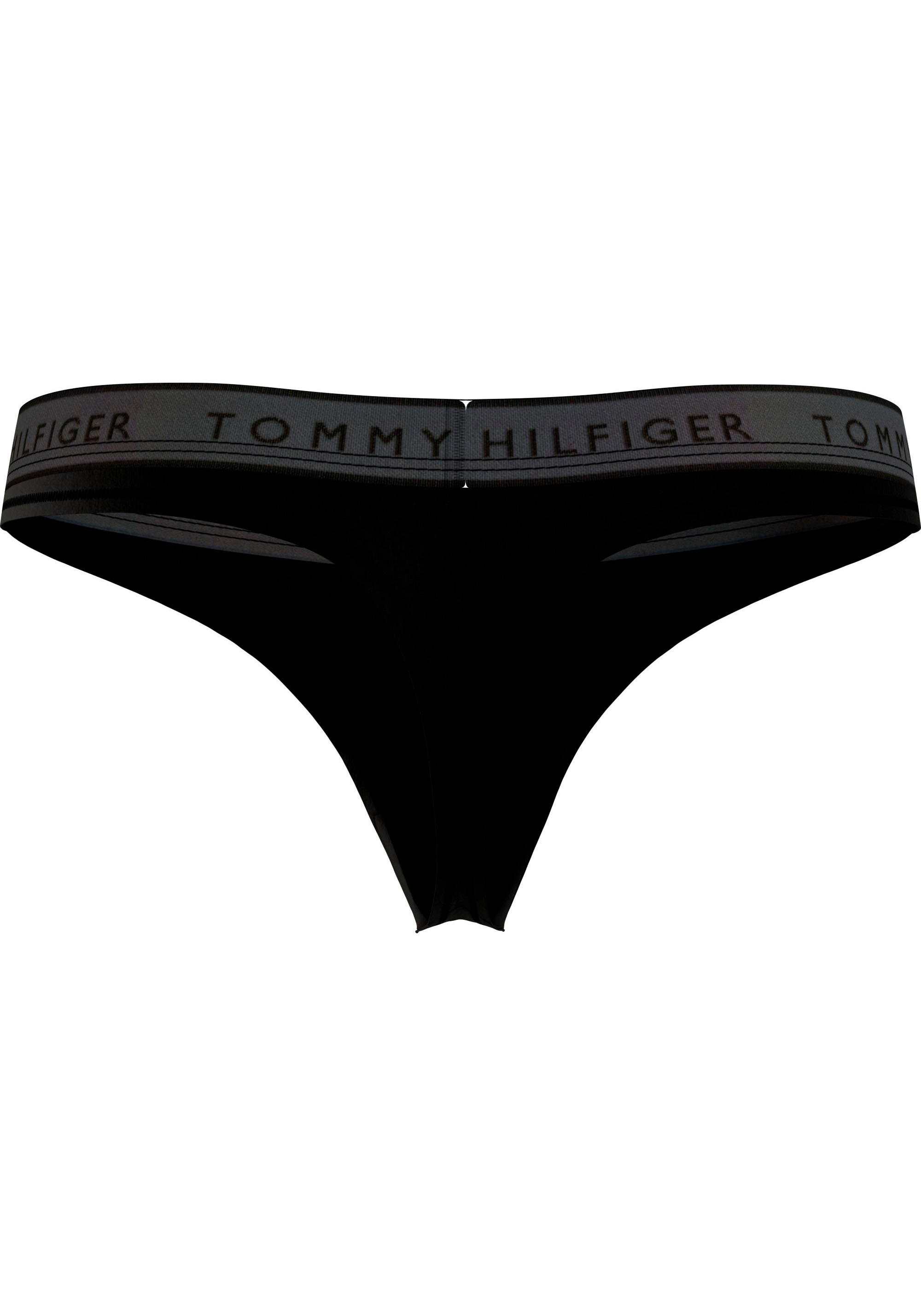 ♕ Logobund Underwear (EXT auf Hilfiger Tommy »THONG SIZES)«, Hilfiger versandkostenfrei Tommy String mit