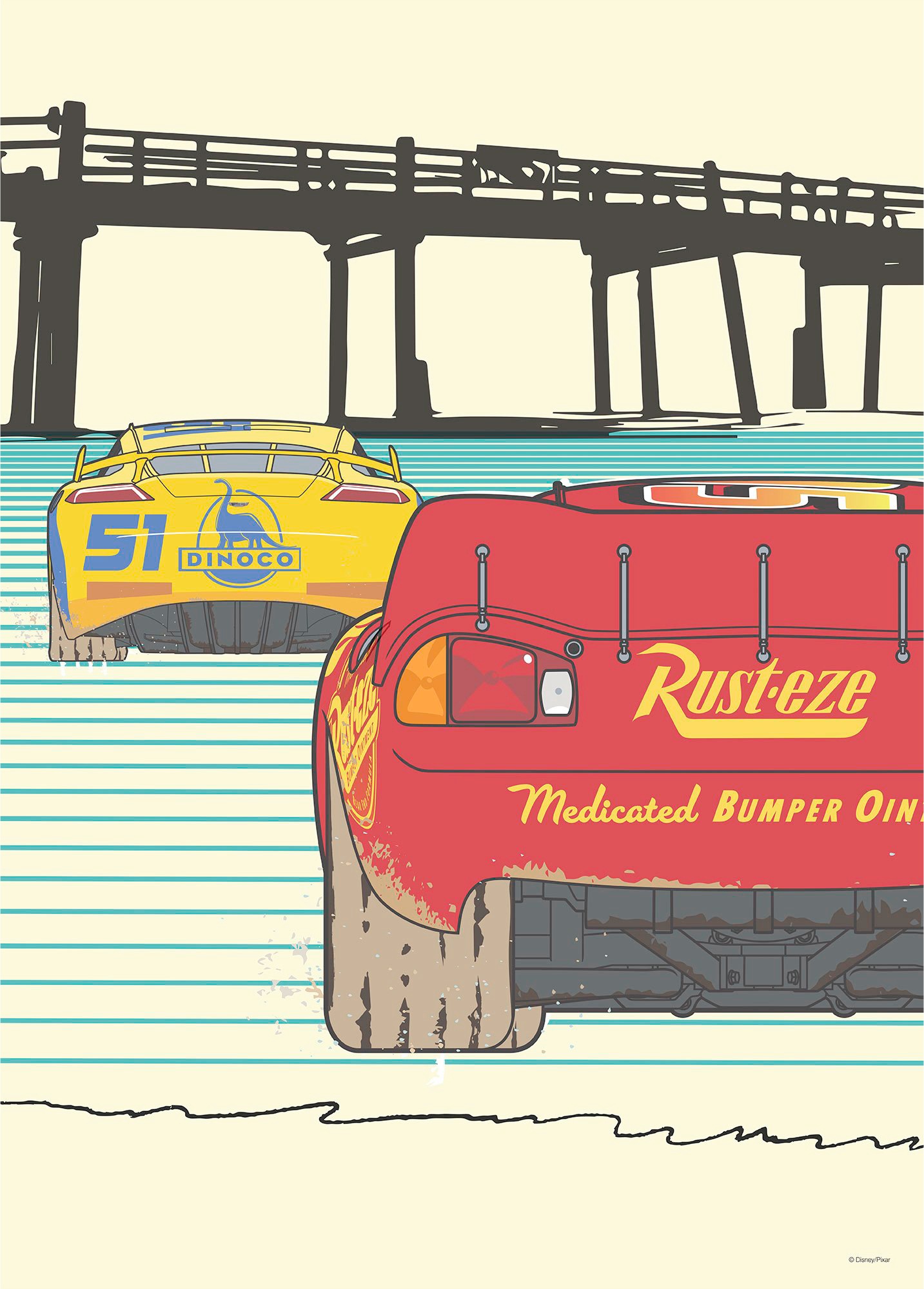 Image of Komar Wandbild »Cars Strengthen Together« bei Ackermann Versand Schweiz