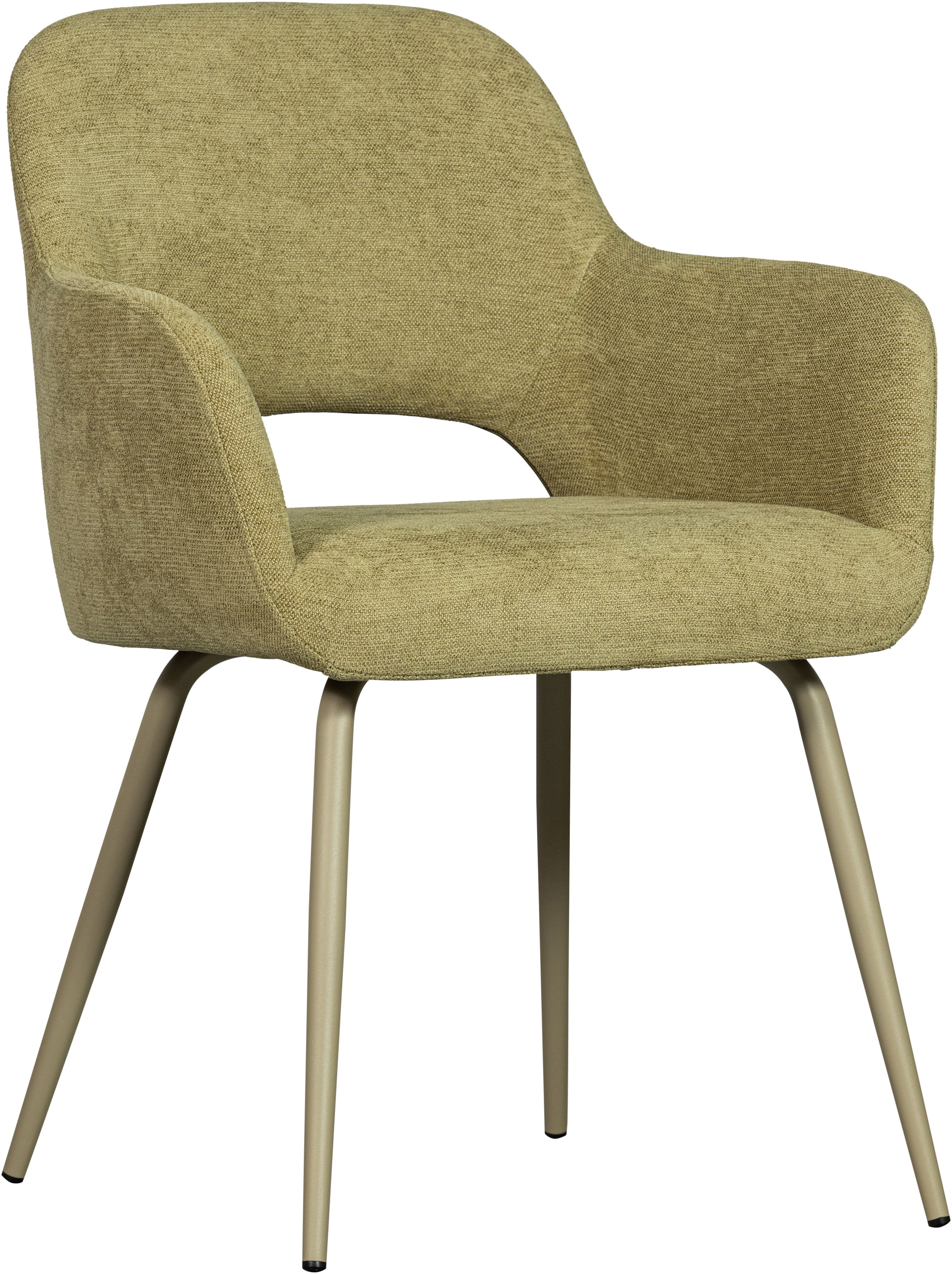Image of WOOOD Esszimmerstuhl "Jenny mit Hope-Gewebtem Bezug und Metallgestell, B 58 x T 58 x H 80 cm" (Set) 2 Stk.(Set, 2 St) Tragkraft 100 kg, Sehr hohe Verschleissfestigkeit
