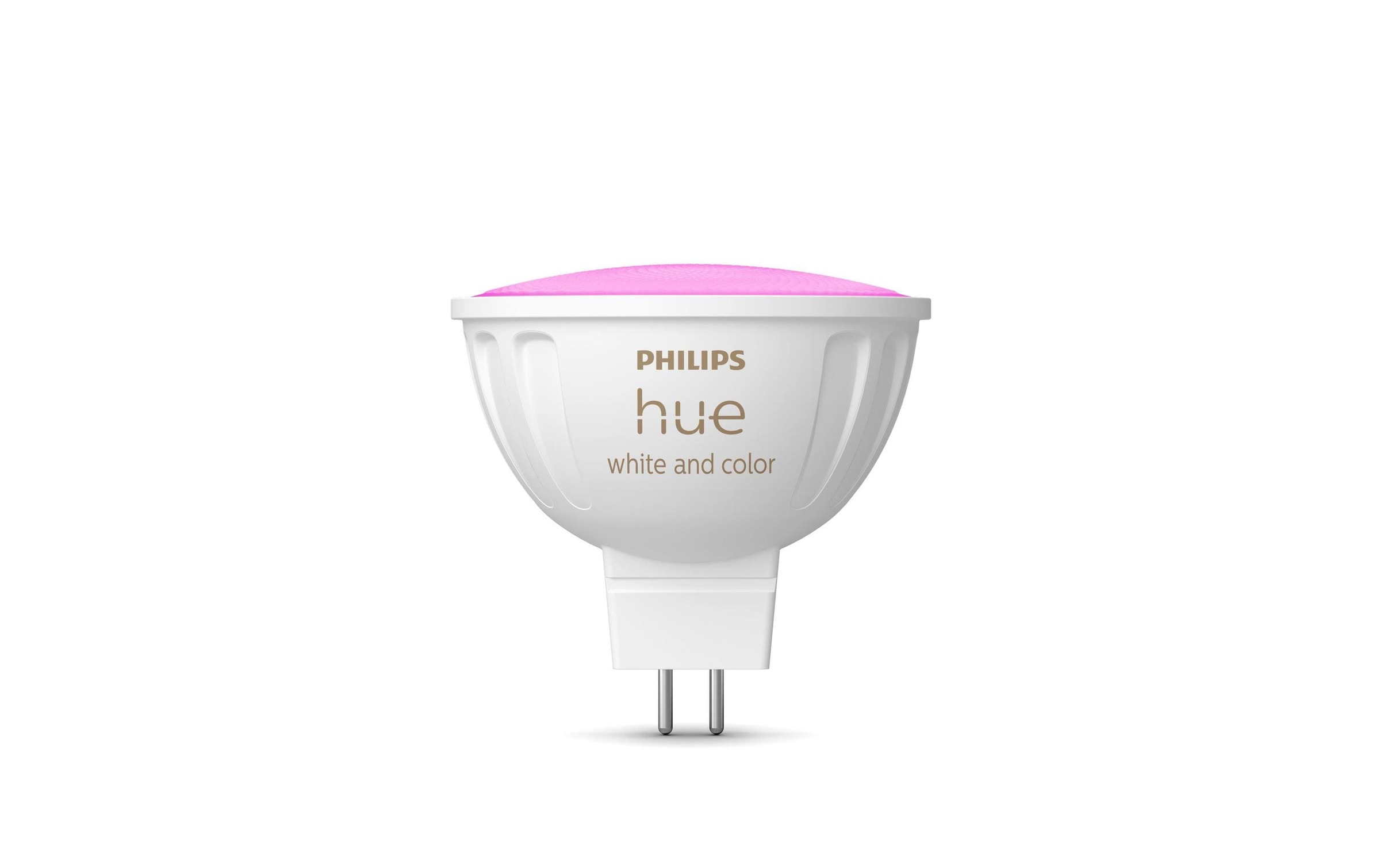 Image of Philips Hue Smarte LED-Leuchte "White & Col. Amb. MR16 Einzelpack, 400 lm" GU 5,3