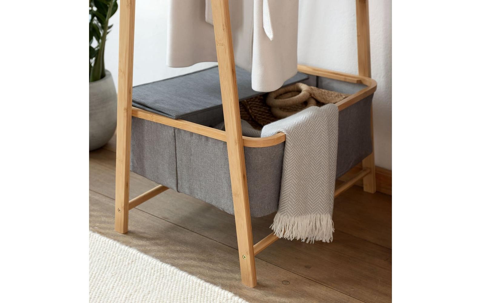 Lumaland Kleiderständer »aus Bambus 159 x 60 x 45 cm«