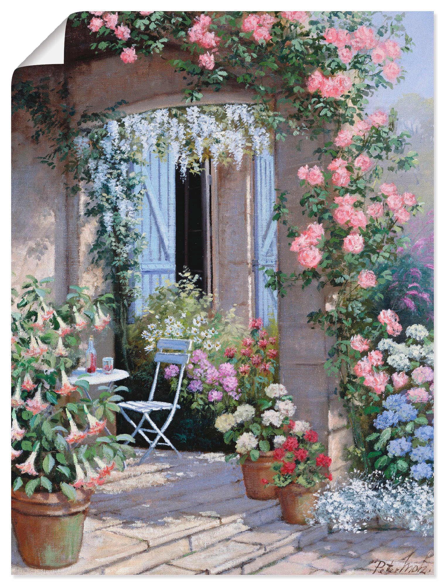 Image of Artland Wandbild "Blumenangebot" Garten 1 Stk. tlg. als Leinwandbild, Poster in verschied. Grössen