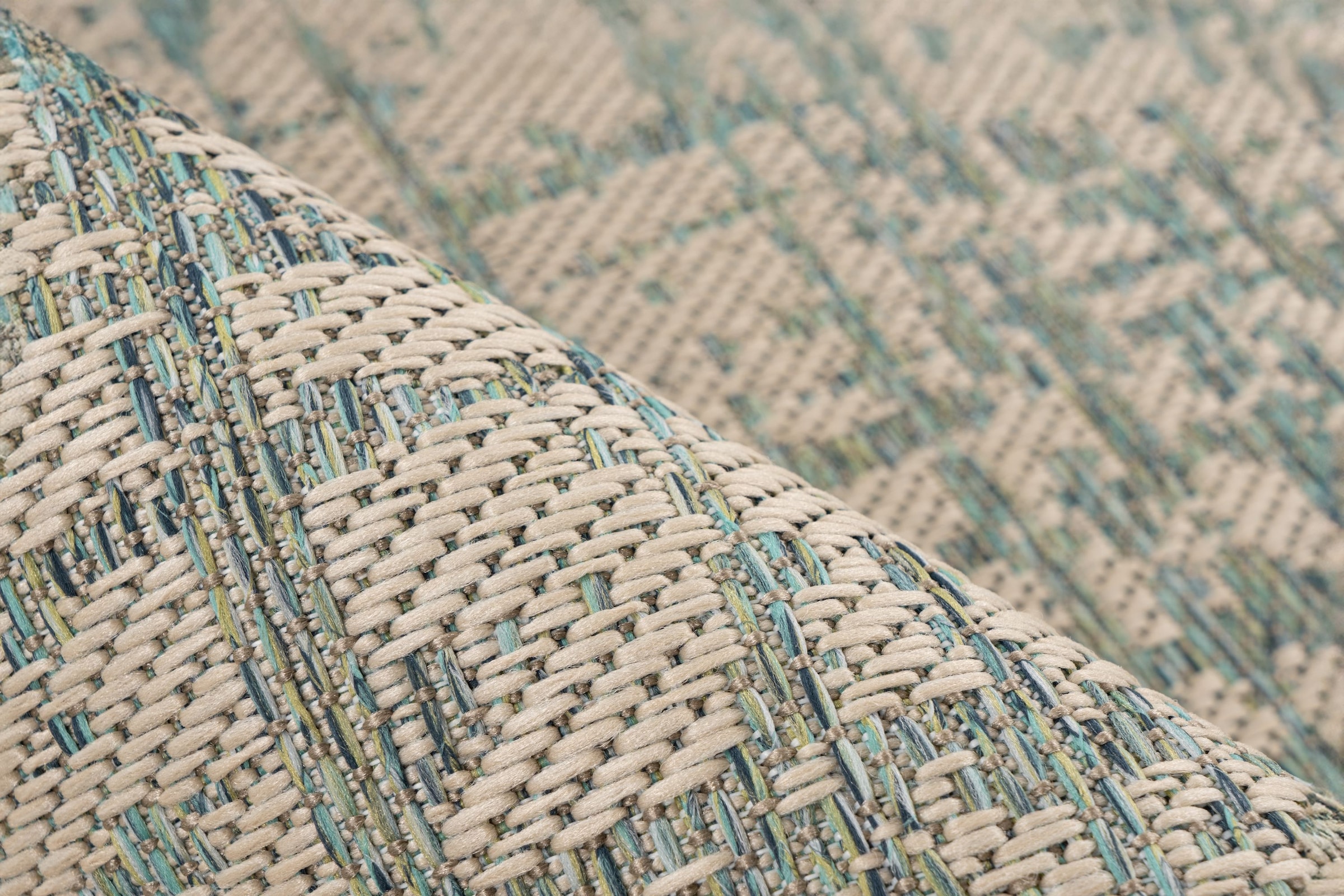 Kayoom Tapis »Tribal 325« Rectangulaire 6 mm Höhe Kurzflor, In -und Outdoor geeignet