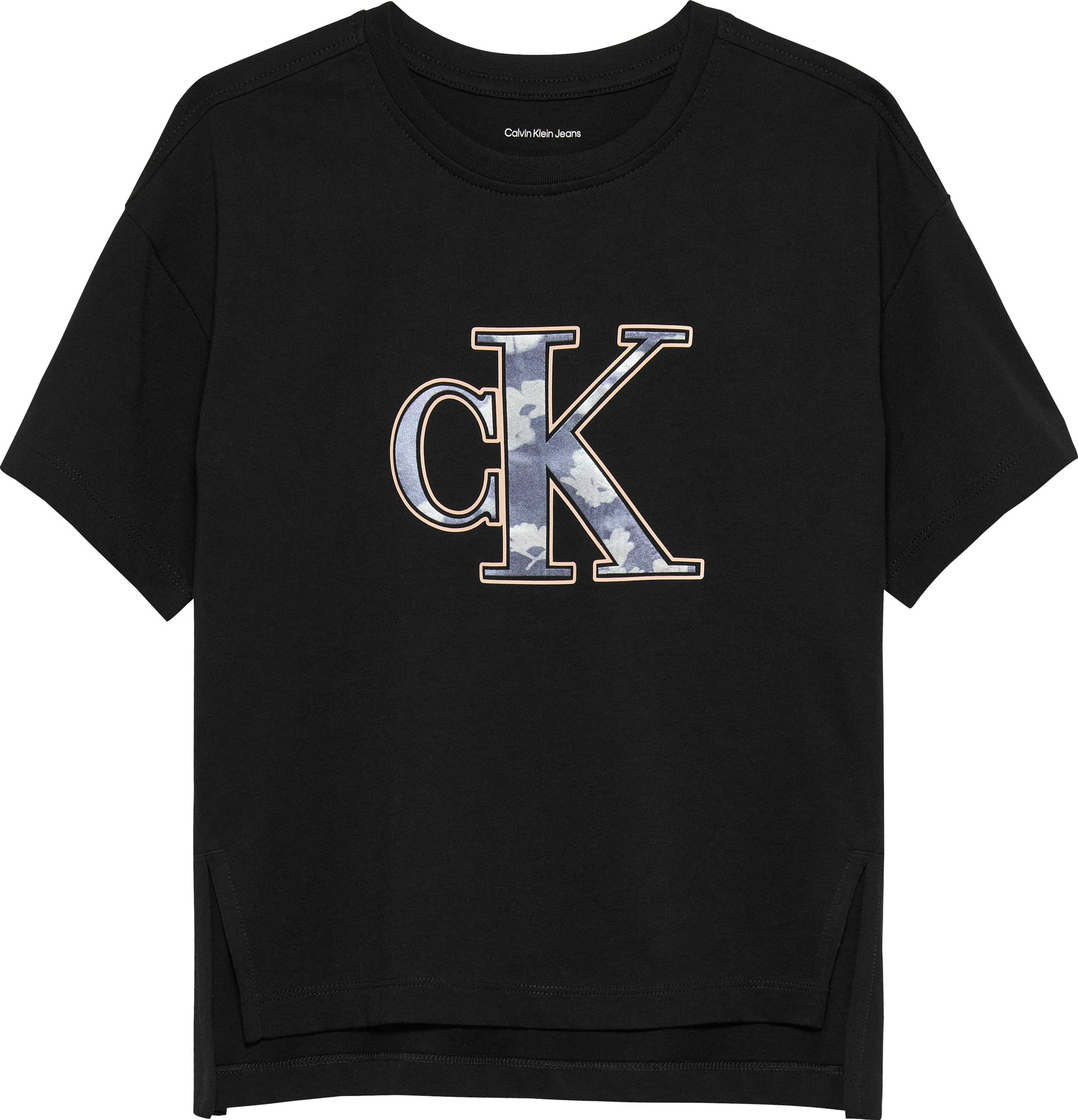 Calvin Klein Jeans T-Shirt »FILED IN MONOLOGO TEE«, für Kinder bis 16 Jahre, cooler Logo-Druck