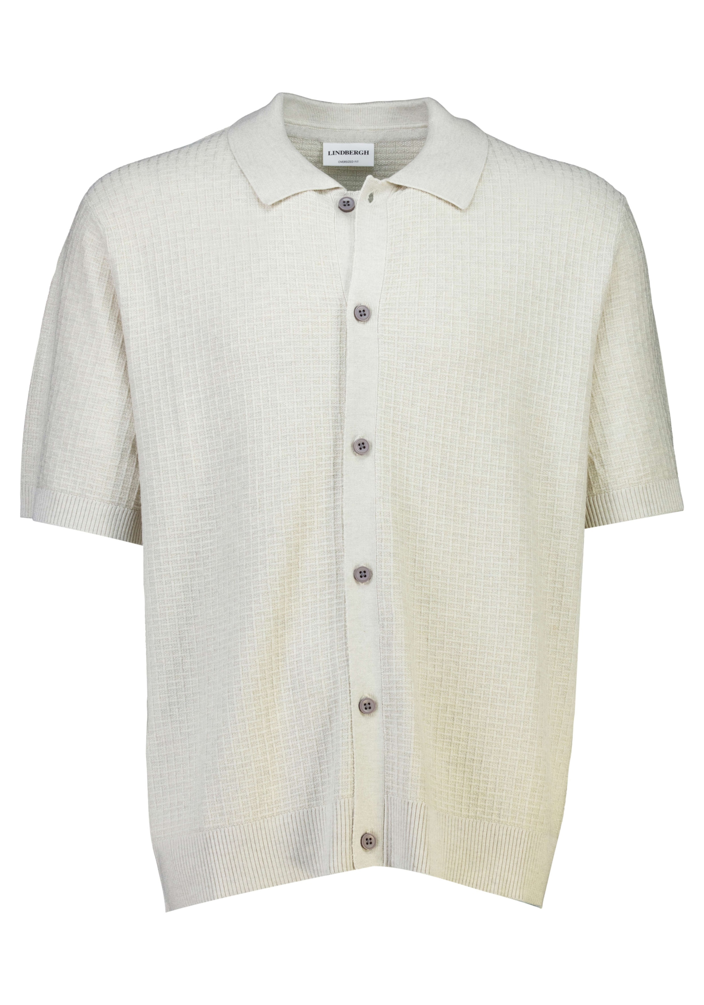 LINDBERGH Veste en tricot T-shirt en maille à manches courtes avec effet structuré