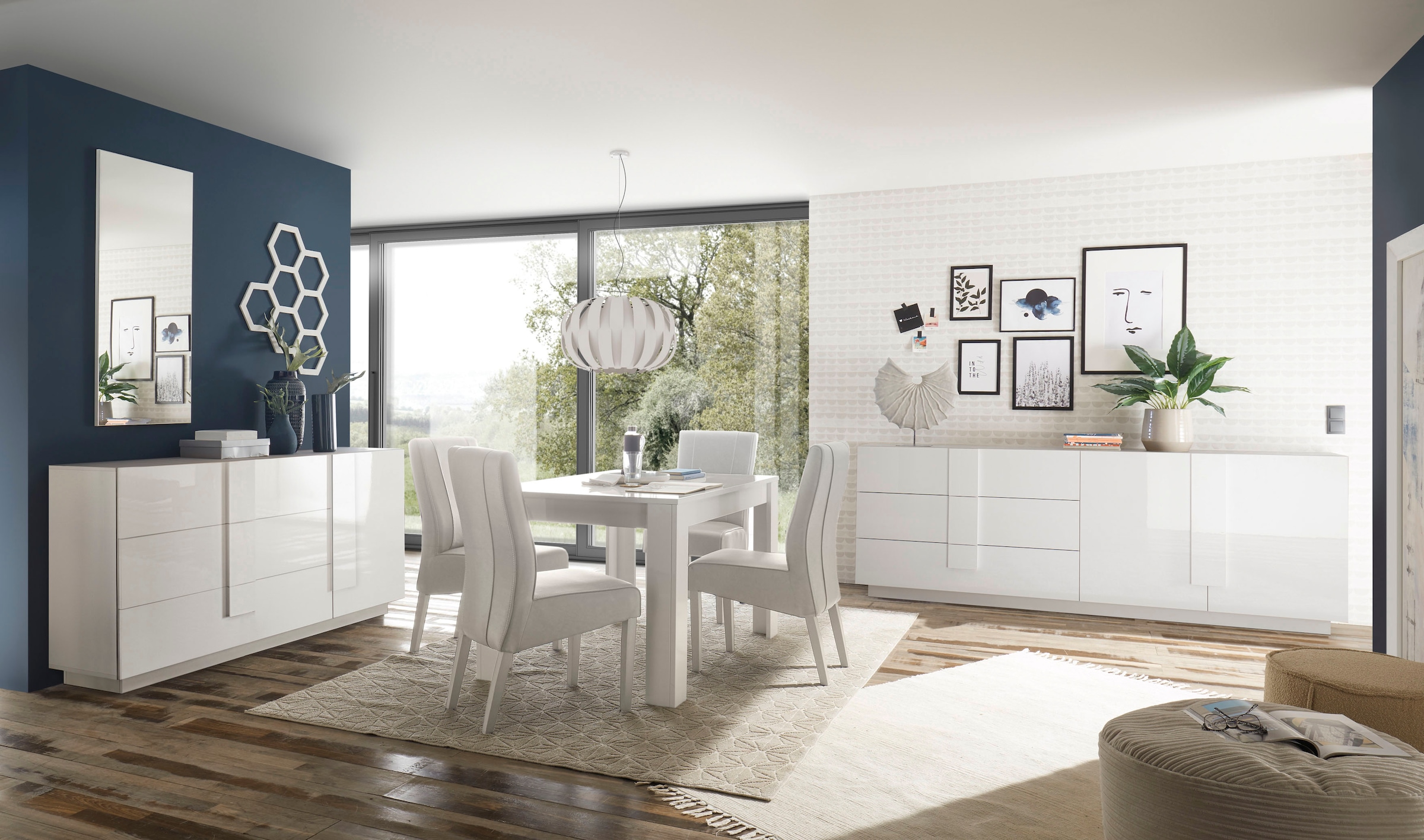 INOSIGN Sideboard »Jupiter«, Breite 181cm mit 3 Schubkästen