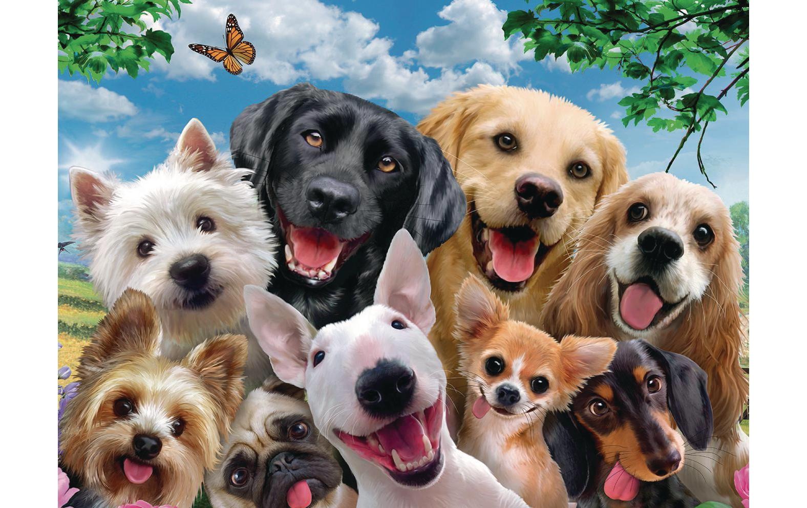 Ravensburger Puzzle »Lustige Hunde«