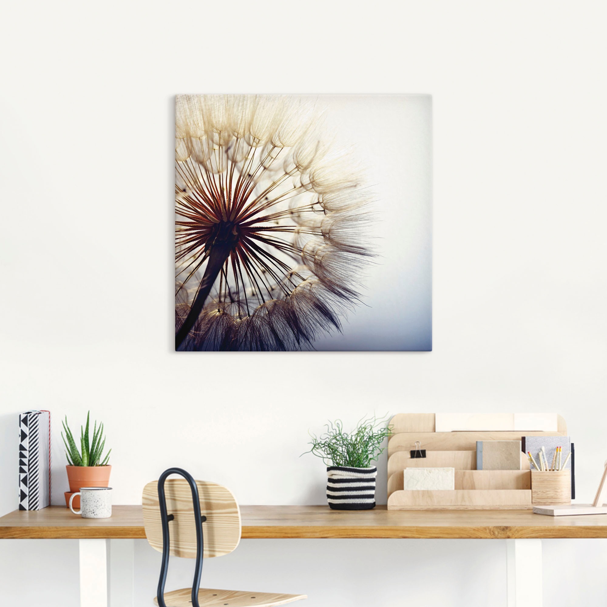 Artland Wandbild »Grosse Pusteblume«, Blumen, (1 St.), als Alubild, Outdoorbild, Leinwandbild, Poster, Wandaufkleber