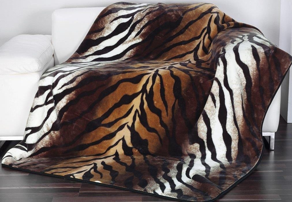 Image of Gözze Wohndecke »Königstiger«, Animalprint, Kuscheldecke bei Ackermann Versand Schweiz