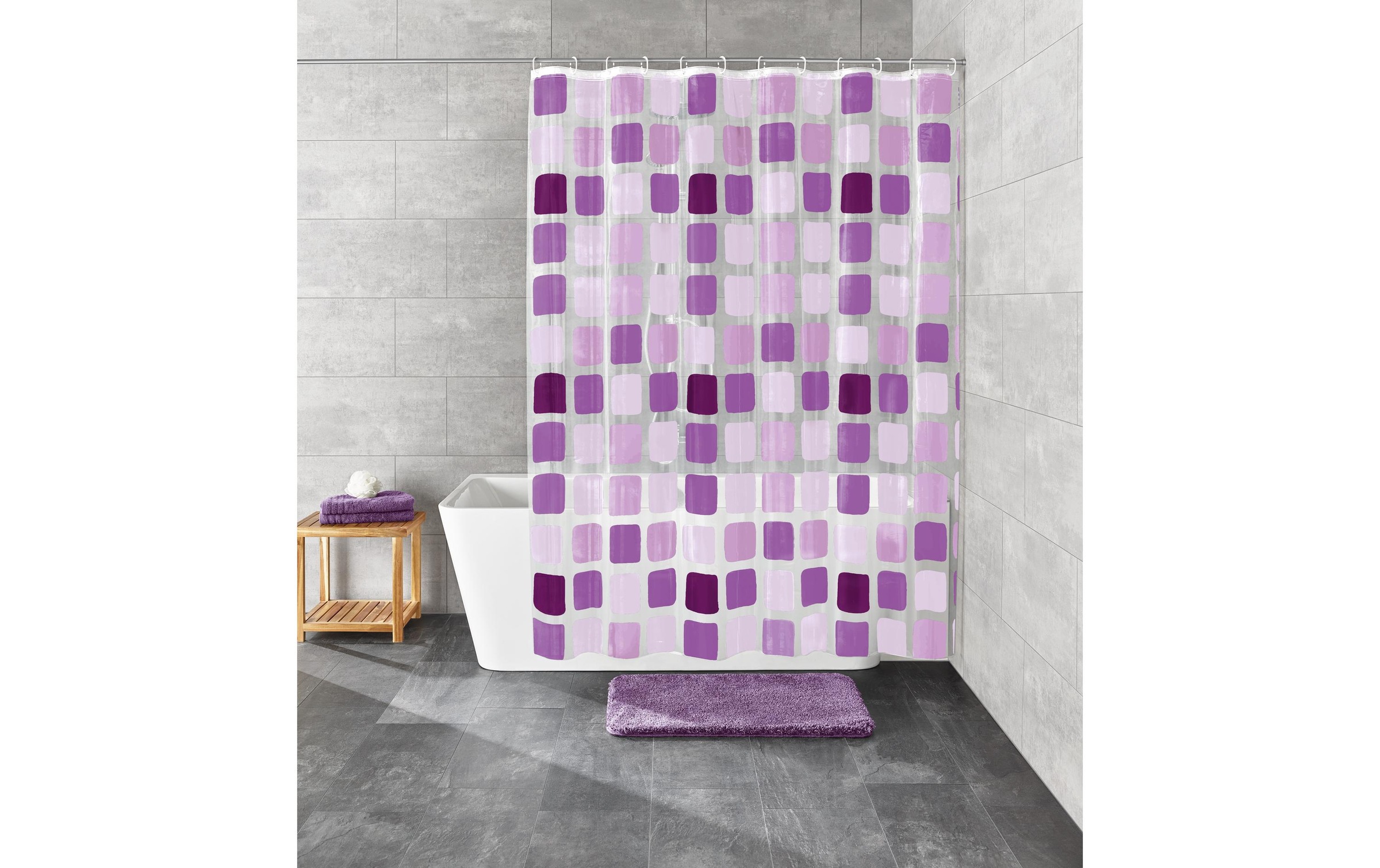 Kleine Wolke Rideau de douche »Sonny 180 x 200 cm« Breite 180 cm