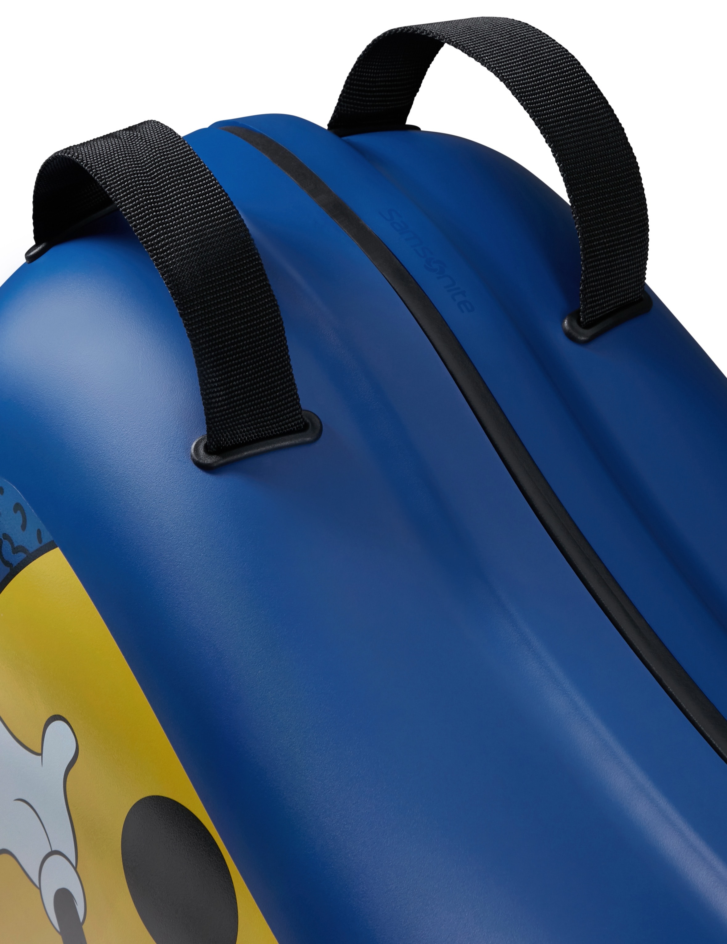 Samsonite Kinderkoffer »DREAM2GO DISNEY, MICKEY HAPPY« 30 l 4 Rollen aus Polypropylen, mit Haltegurt, mit Kreuzspannbändern im Hauptfach