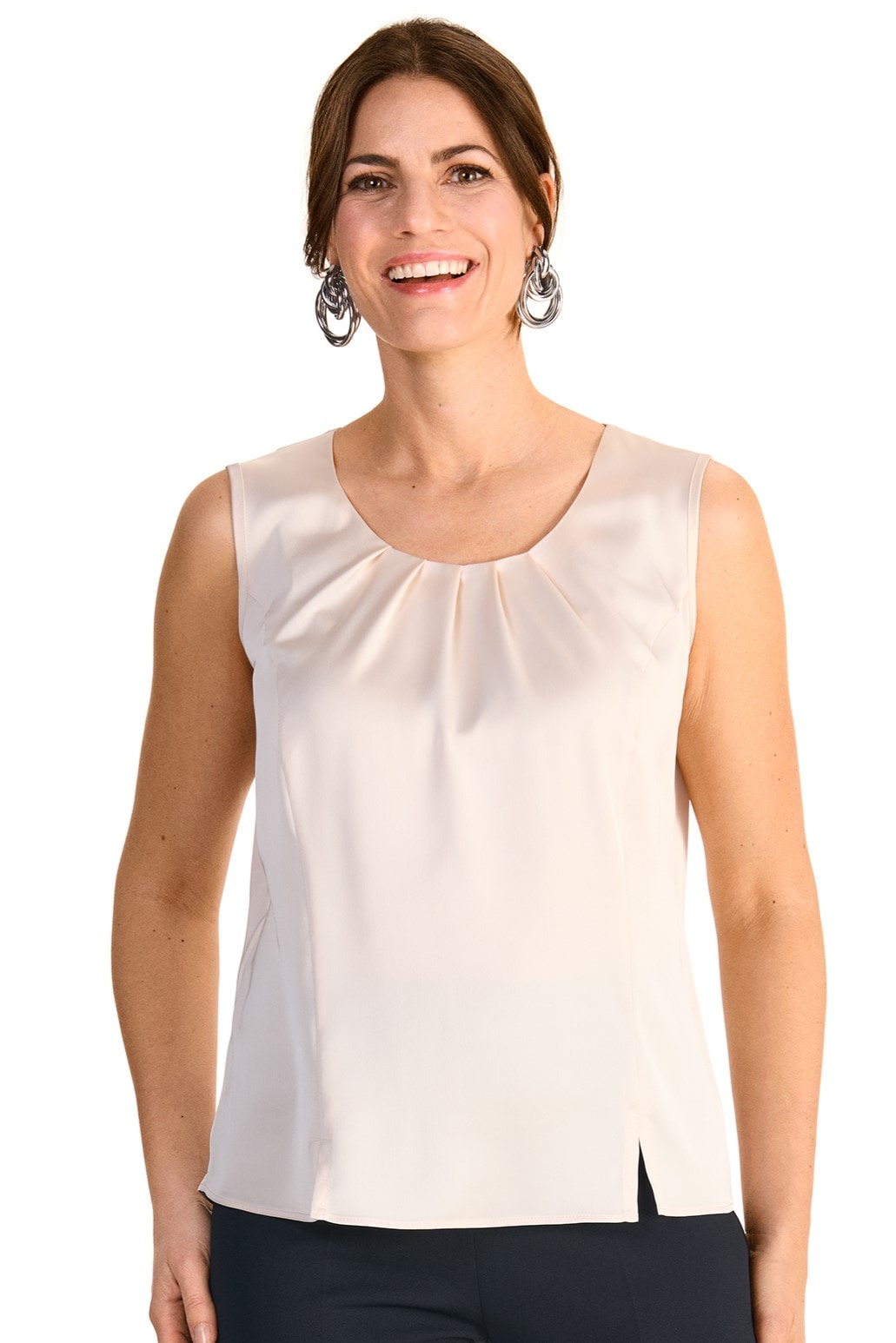 Image of HERMANN LANGE Collection Shirttop mit Seitenschlitz
