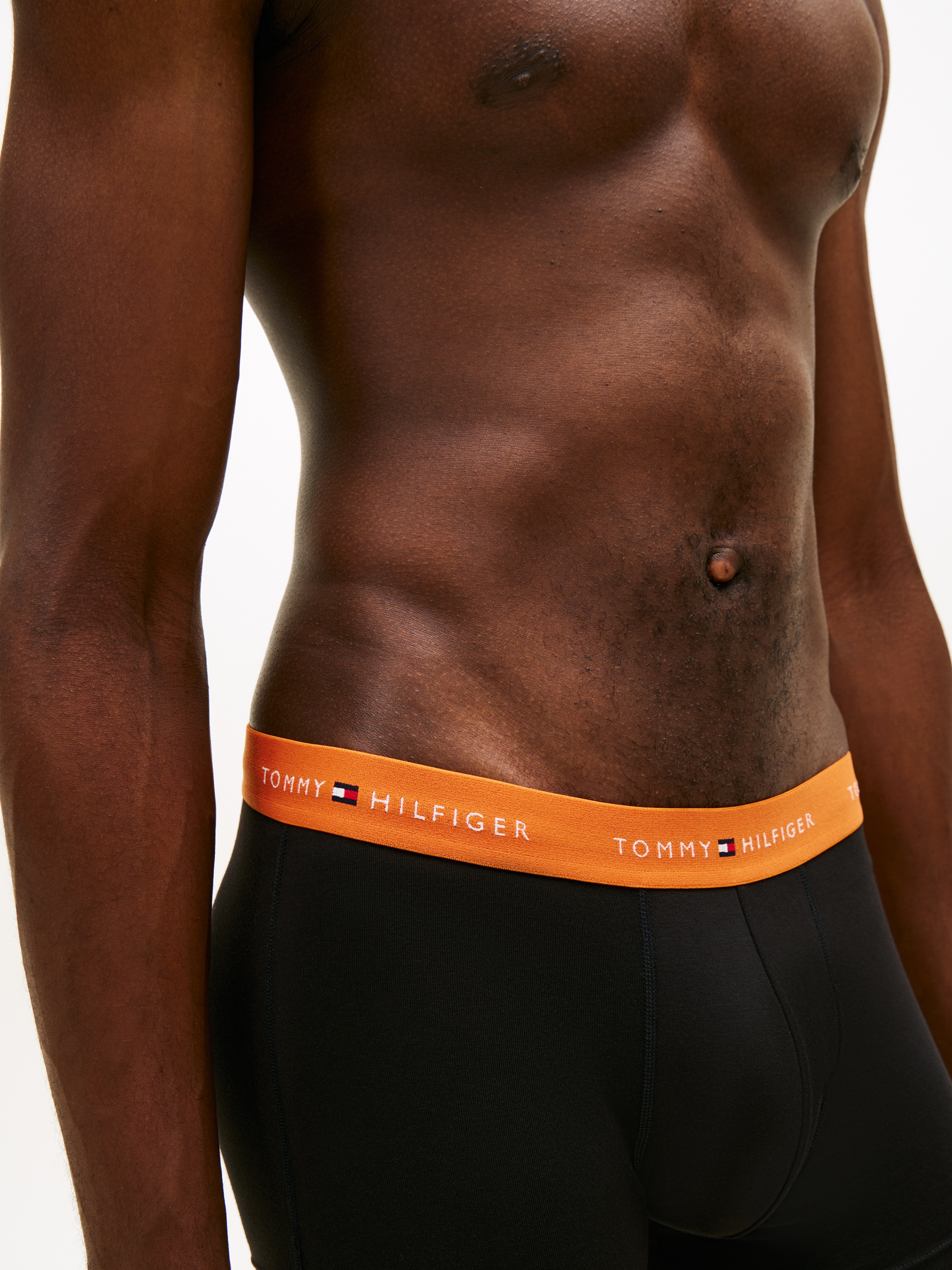 Tommy Hilfiger Underwear Tronc 3 cuis Coupe près du corps avec ceinture élastique