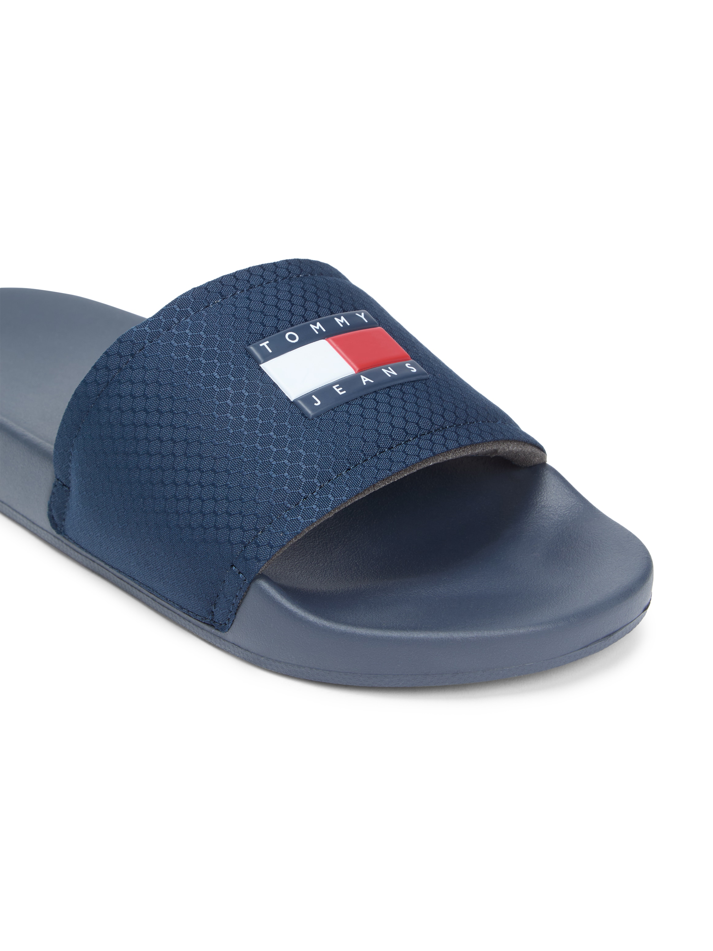 Tommy Jeans Pantolette »TJM POOL SLIDE«  , Sommerschuh, Badeschuh, Hausschuh mit Logoschriftzug