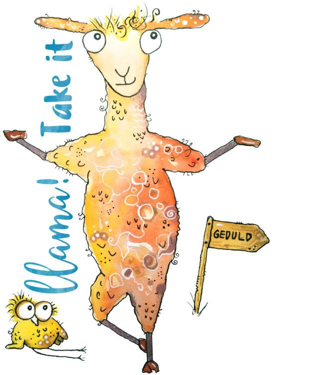 Image of Wall-Art Wandtattoo »Lebensfreude - Take it llama«, (1 St.) bei Ackermann Versand Schweiz