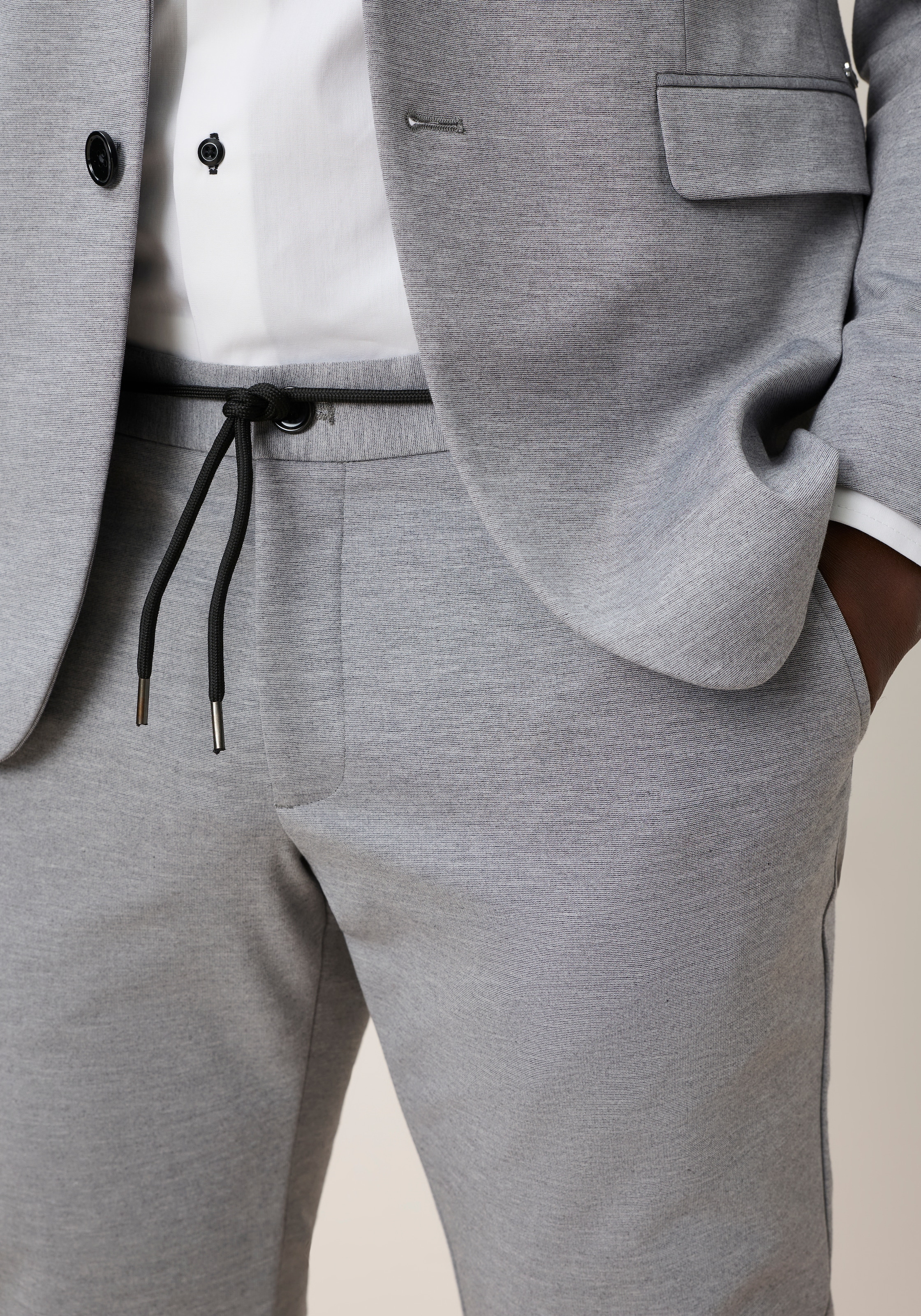 Bruno Banani Costume »Jersey« Ensemble, Veste & pantalon, 2 tlg. normal qualité élastique
