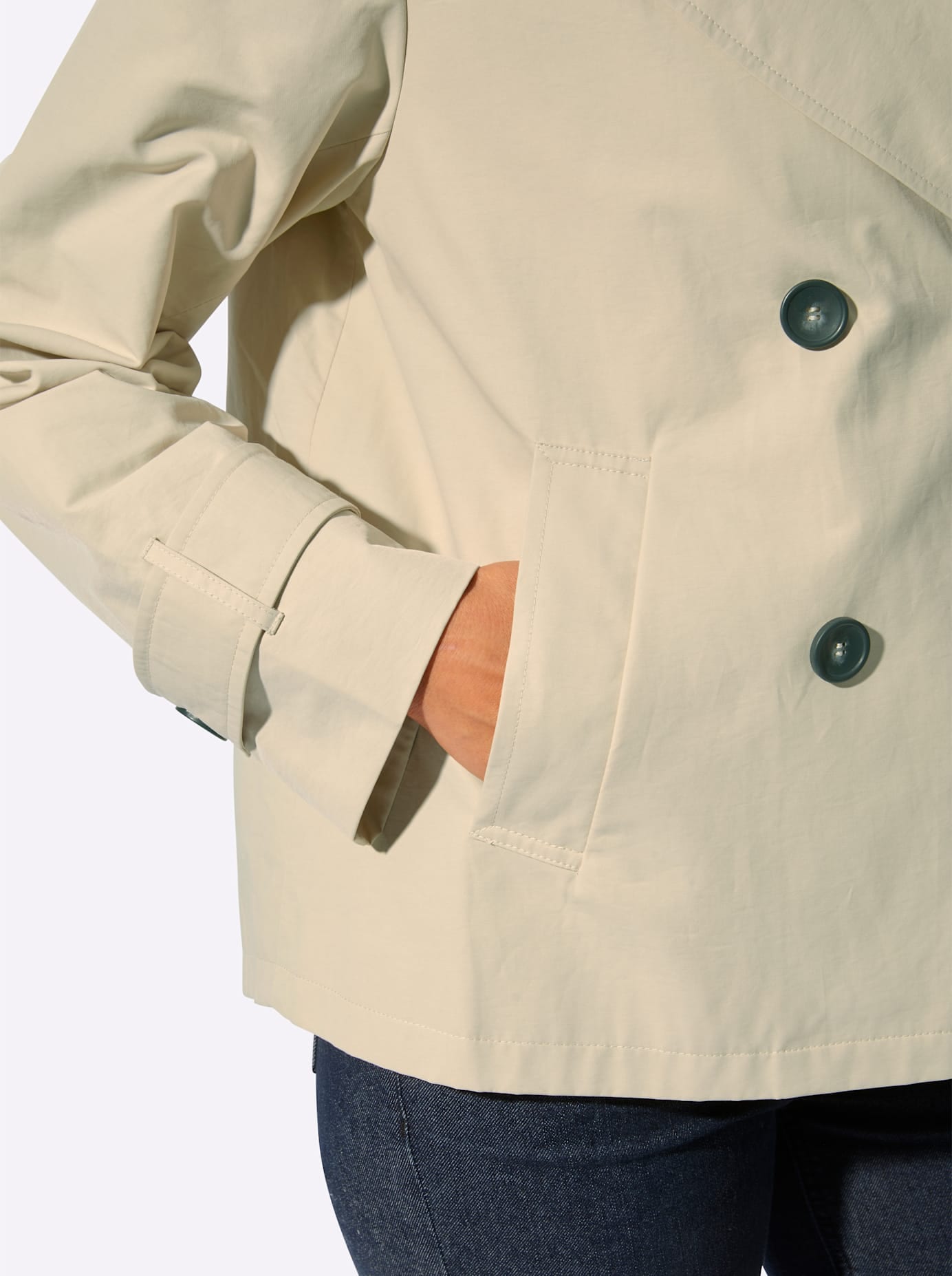 Inspirationen Veste longue ohne Kapuze