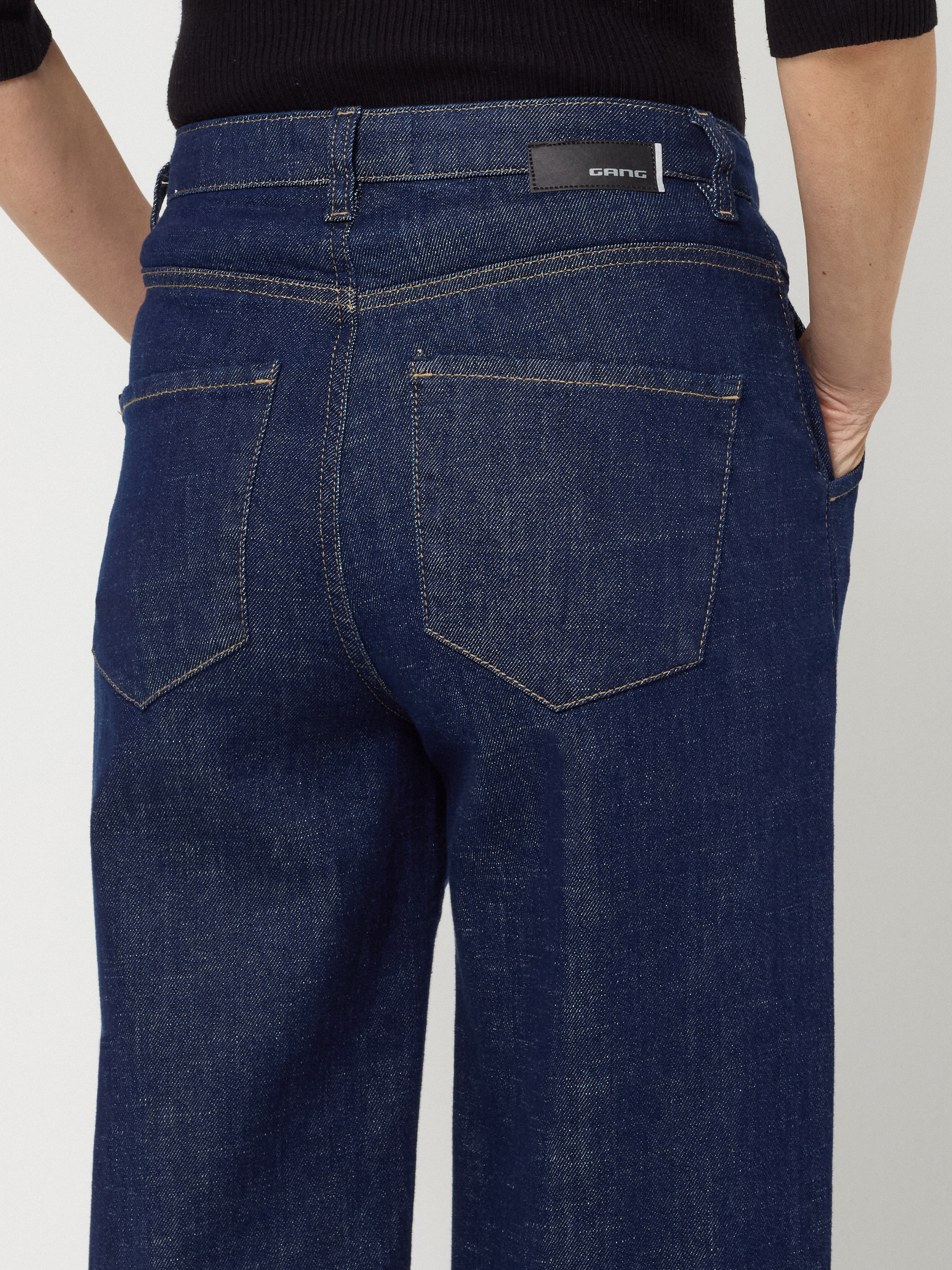 GANG 5-Pocket-Jeans »94VIA« im Balloon-Fit, verkürzte Beinlänge