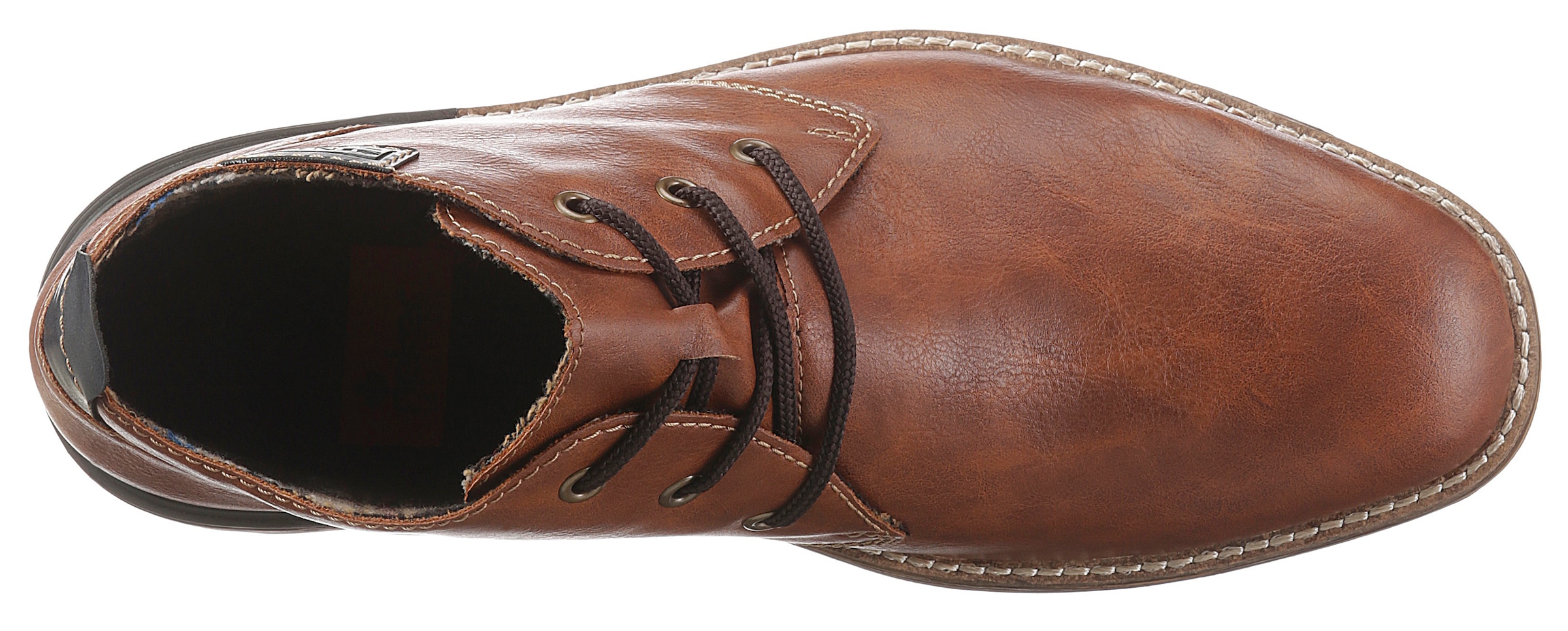 Rieker Schnürstiefelette  mit profilierter Sohle