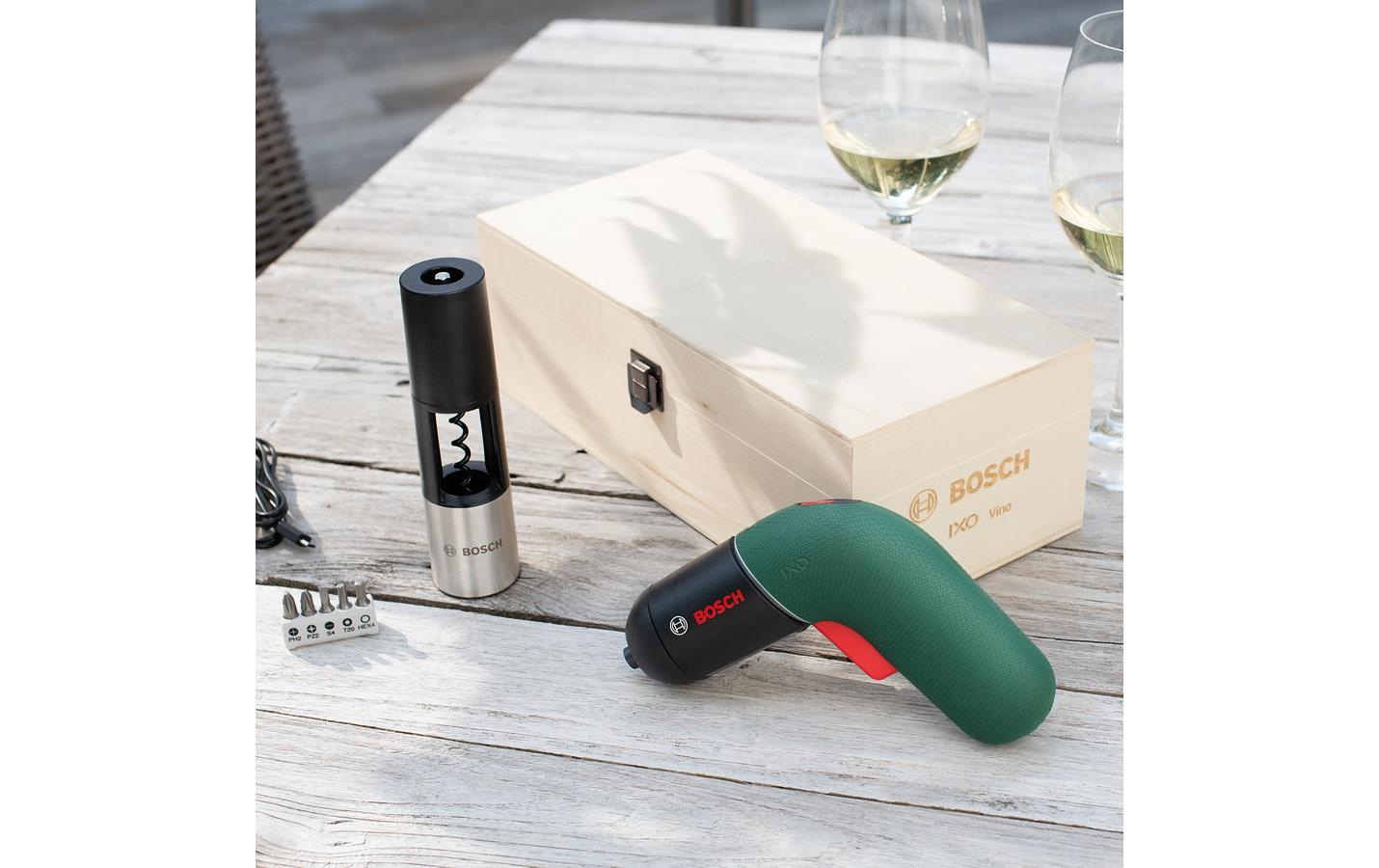 BOSCH Akku-Bohrschrauber »IXO 6 Vino Set«, (Set)