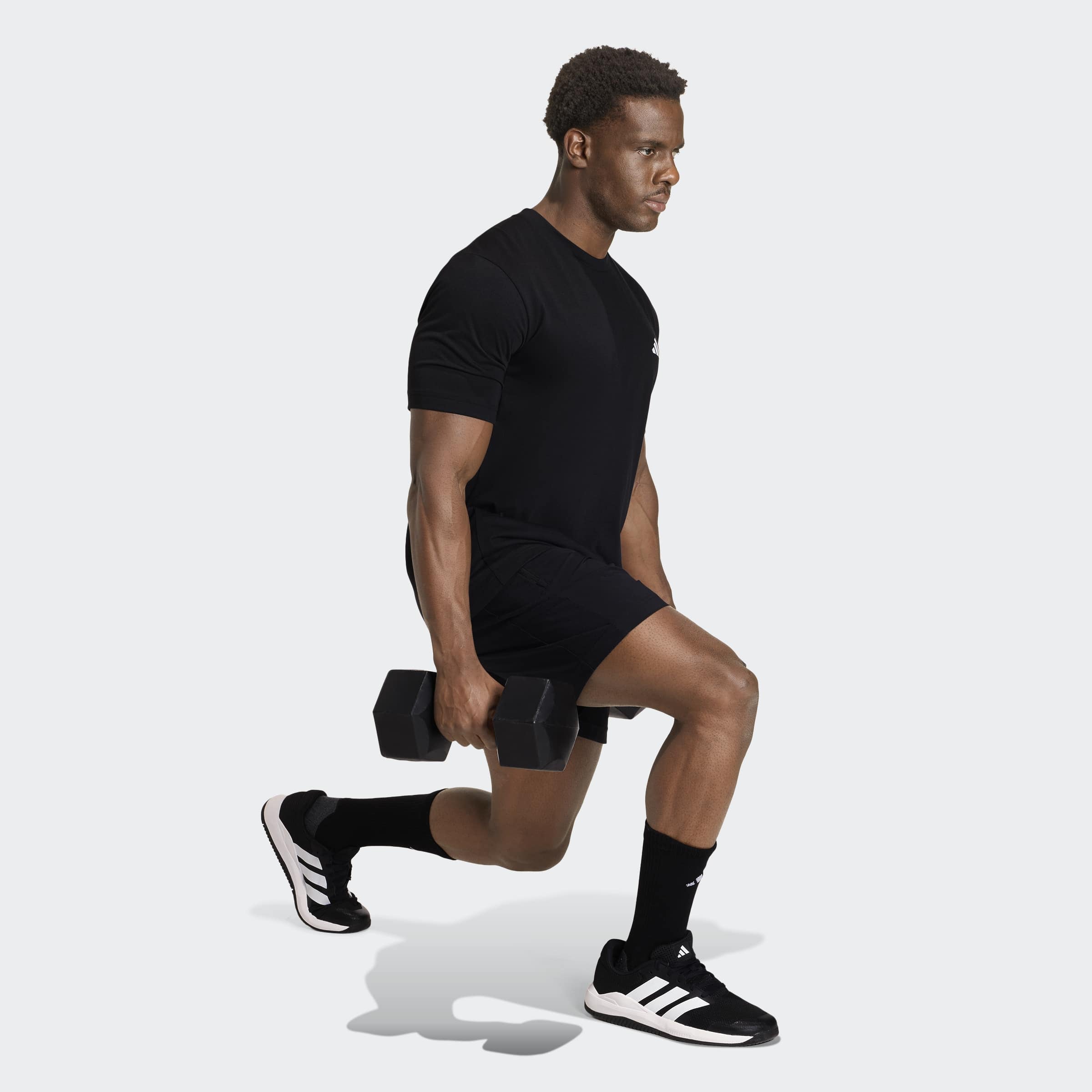 adidas Performance T-shirt »WORKOUT ESSENTIALS FEELREADY« col rond, en polyester
