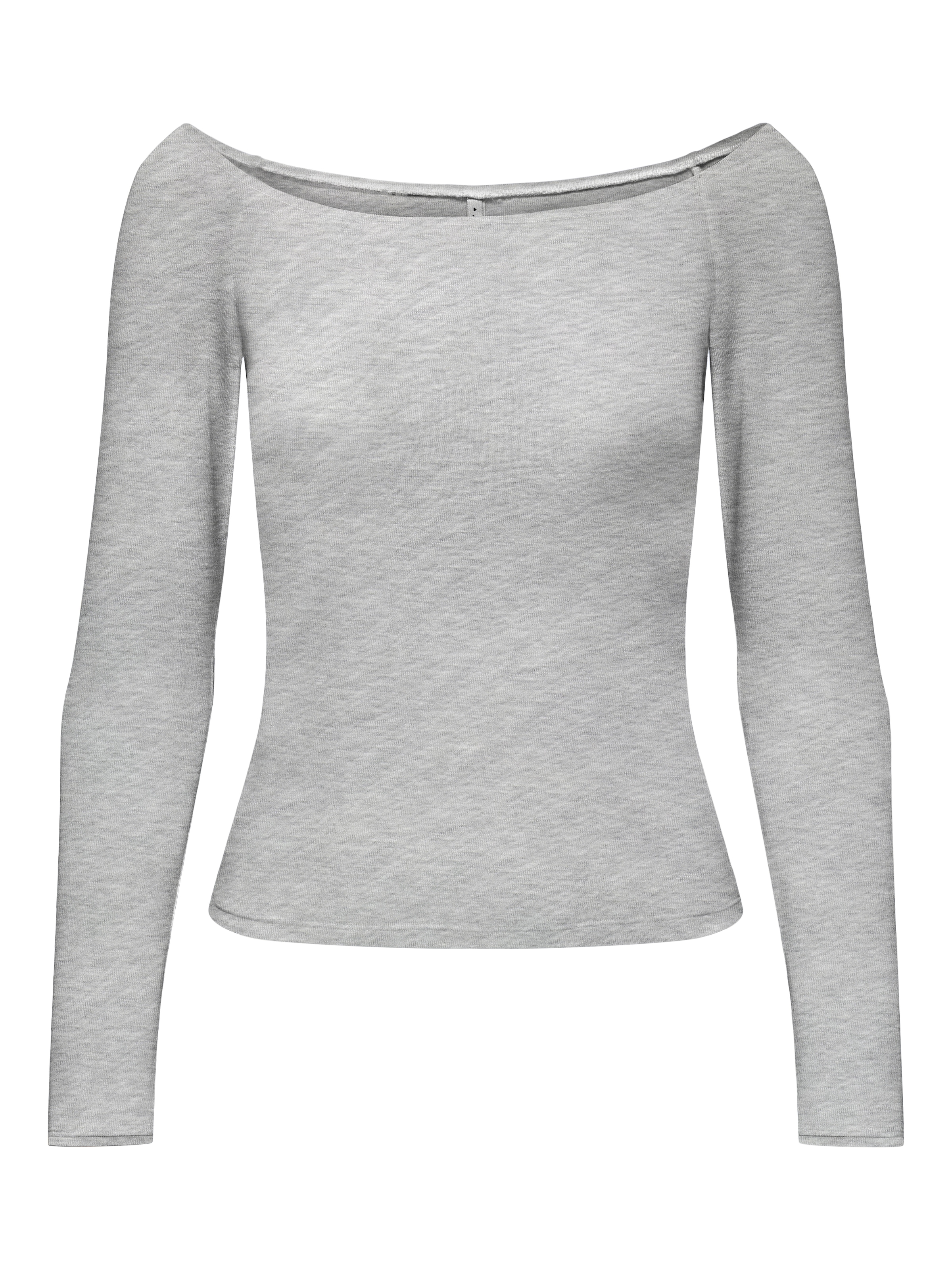 ONLY Langarmshirt »ONLGLAMOUR L/S BOAT NECK TOP BOX CC JRS«