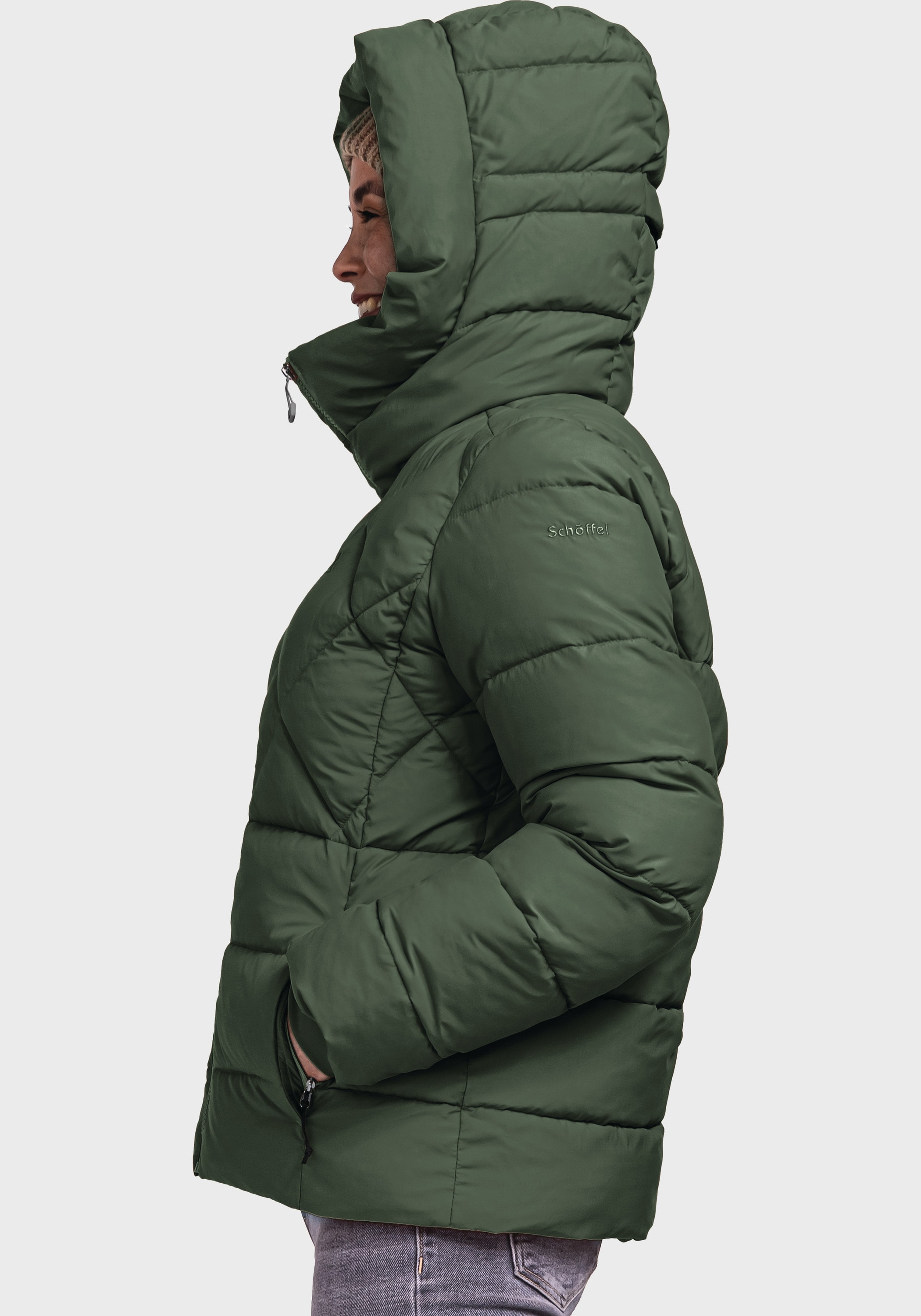 Schöffel Winterjacke »Ins Jacket Boston L«, mit Kapuze