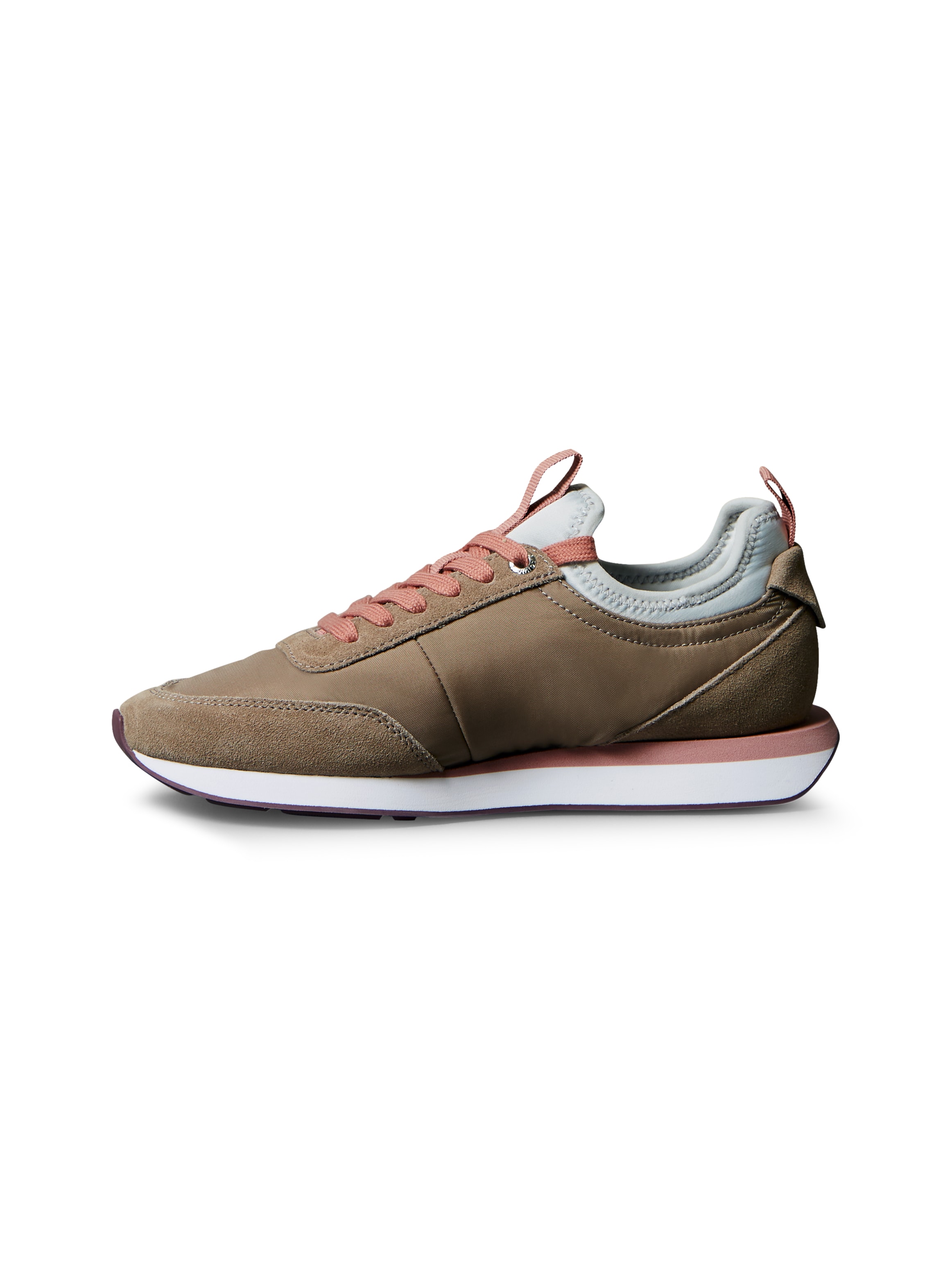 Calvin Klein Jeans Slip-On Sneaker »RETRO RUNNER SOCK LACEUP MIX MAT«  Schlupfschuh, Freizeitsneaker, Halbschuh mit CK-Logo seitlich