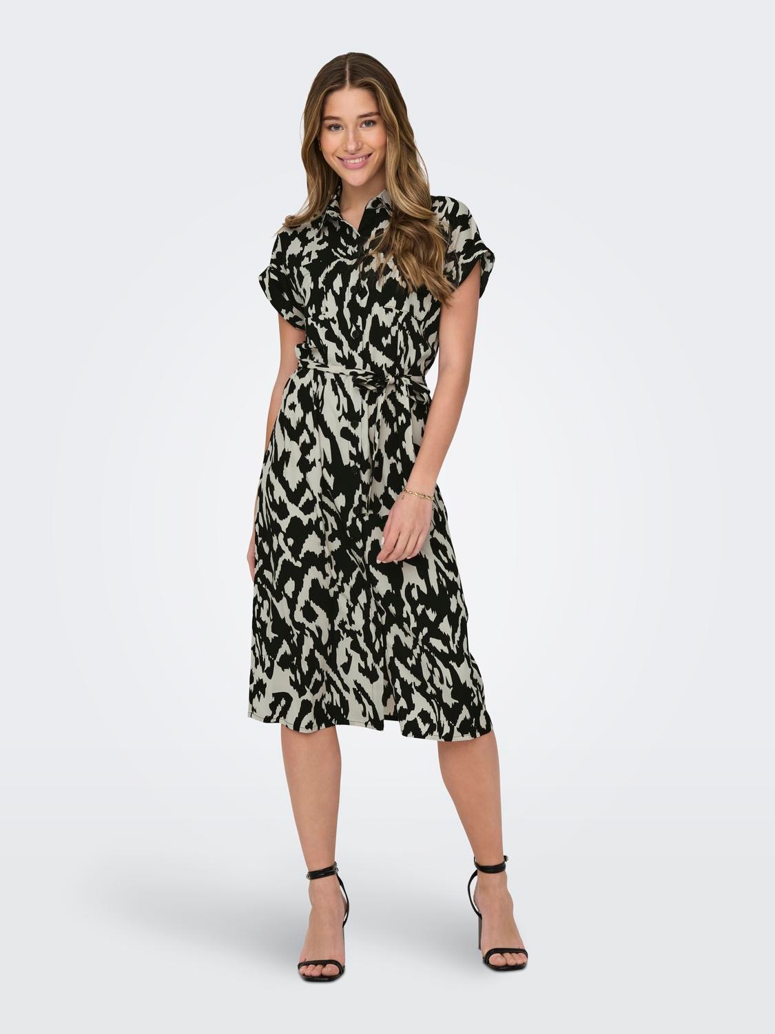 ONLY Hemdblusenkleid »ONLHANNOVER S/S SHIRT DRESS NOOS WVN«