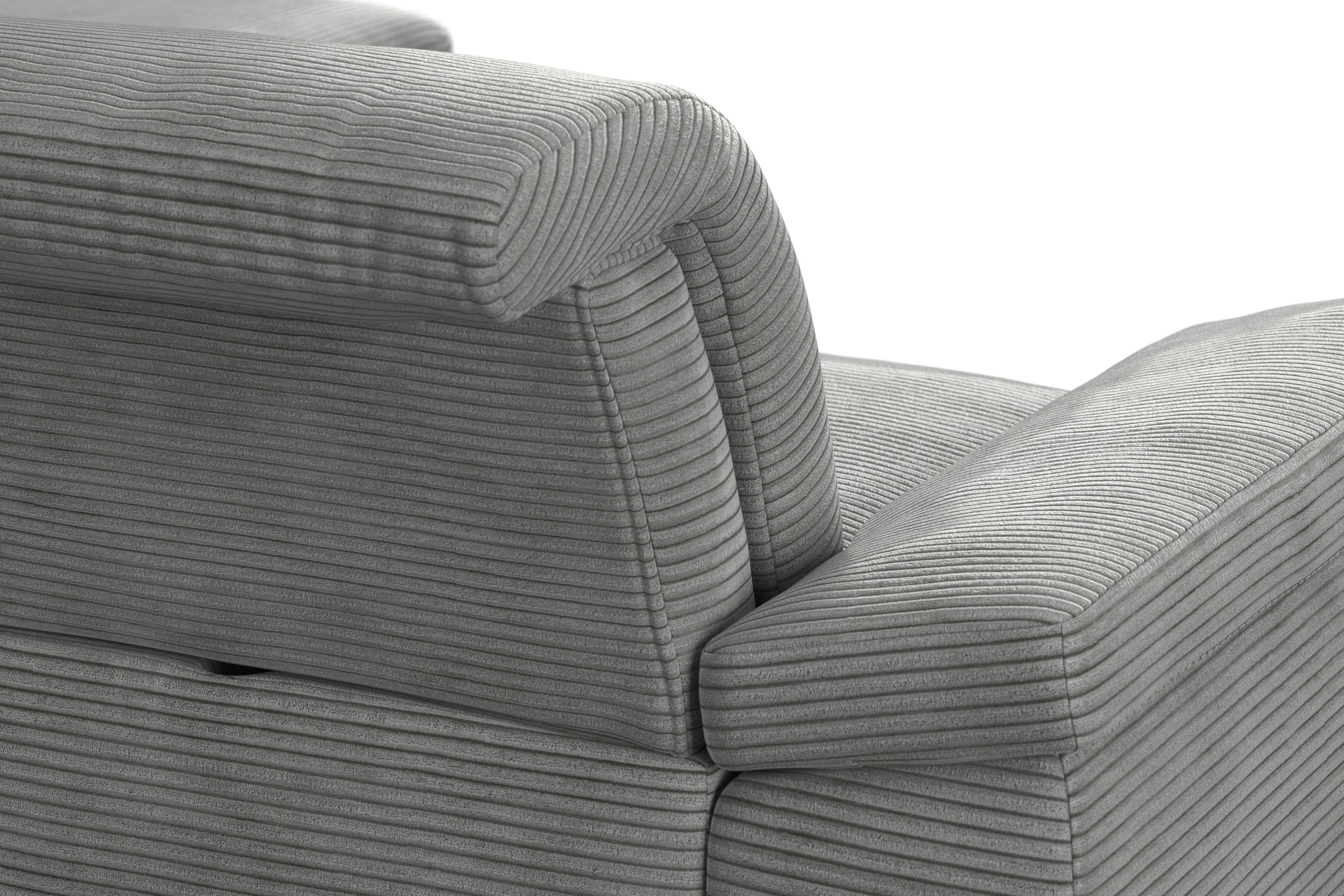 sit&more Ecksofa »Cabana L-Form«, Ottomane, wahlweise mit Sitztiefen-,Armlehnen- und Kopfteilfunktion
