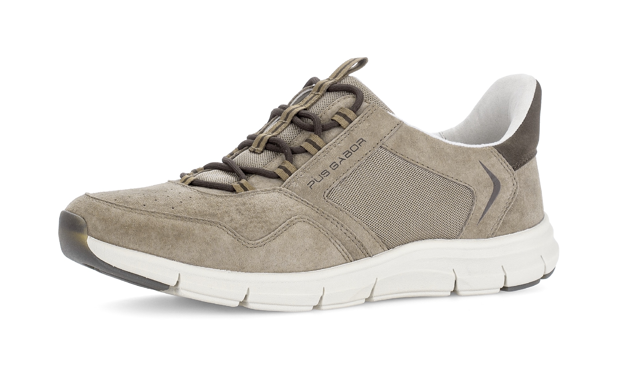 Image of Pius Gabor Slip-On Sneaker Halbschuh, Slipper mit seitlichem Logoschriftzug, G-Weite