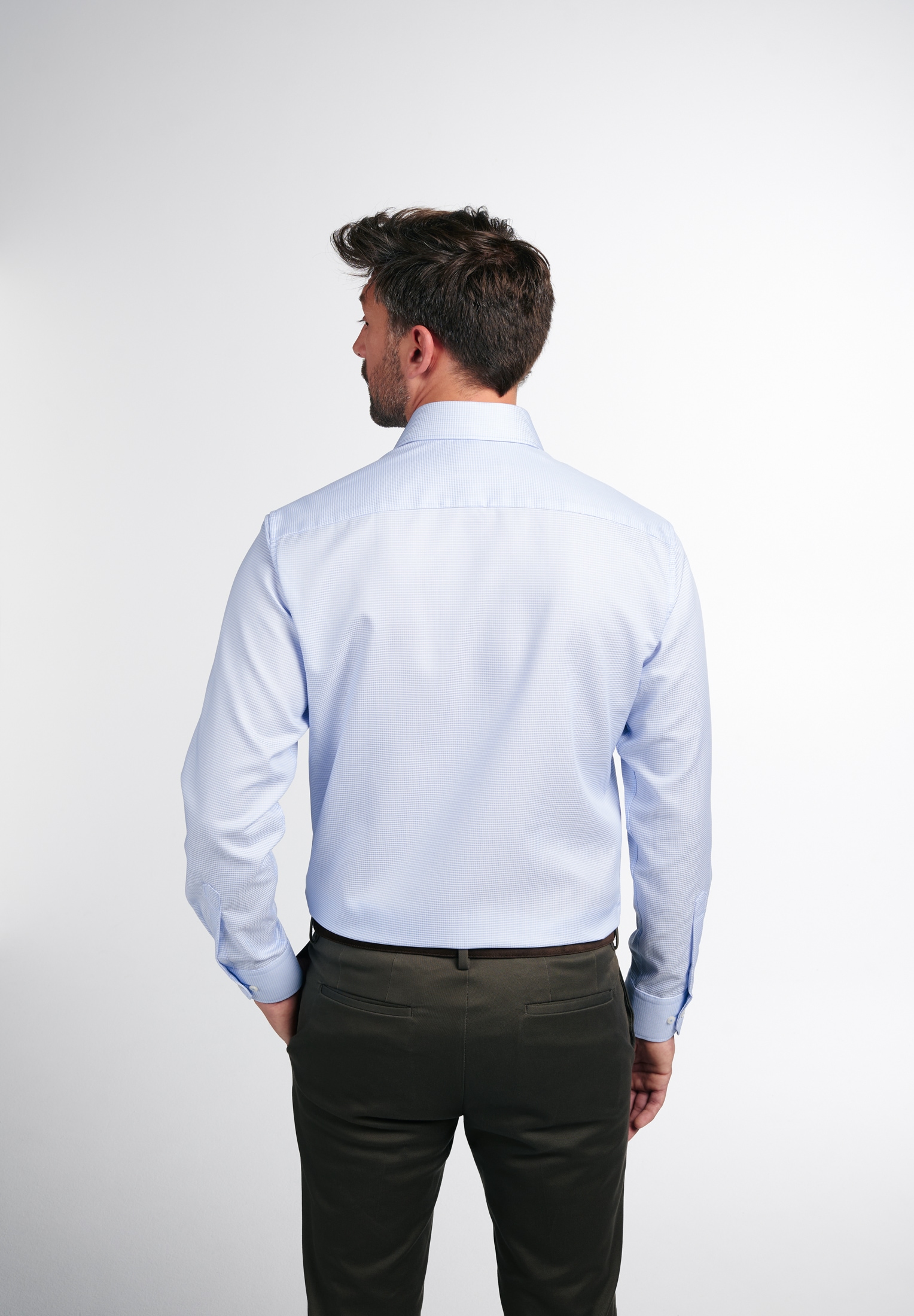 Eterna Langarmhemd »MODERN FIT« NON IRON (bügelfrei)