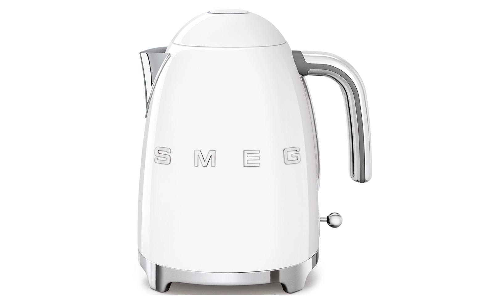 Smeg, Wasserkocher »50s Style KLF03W« 1,7 l 2400 W, weiß, Einheitsgröße, Wasserkocher