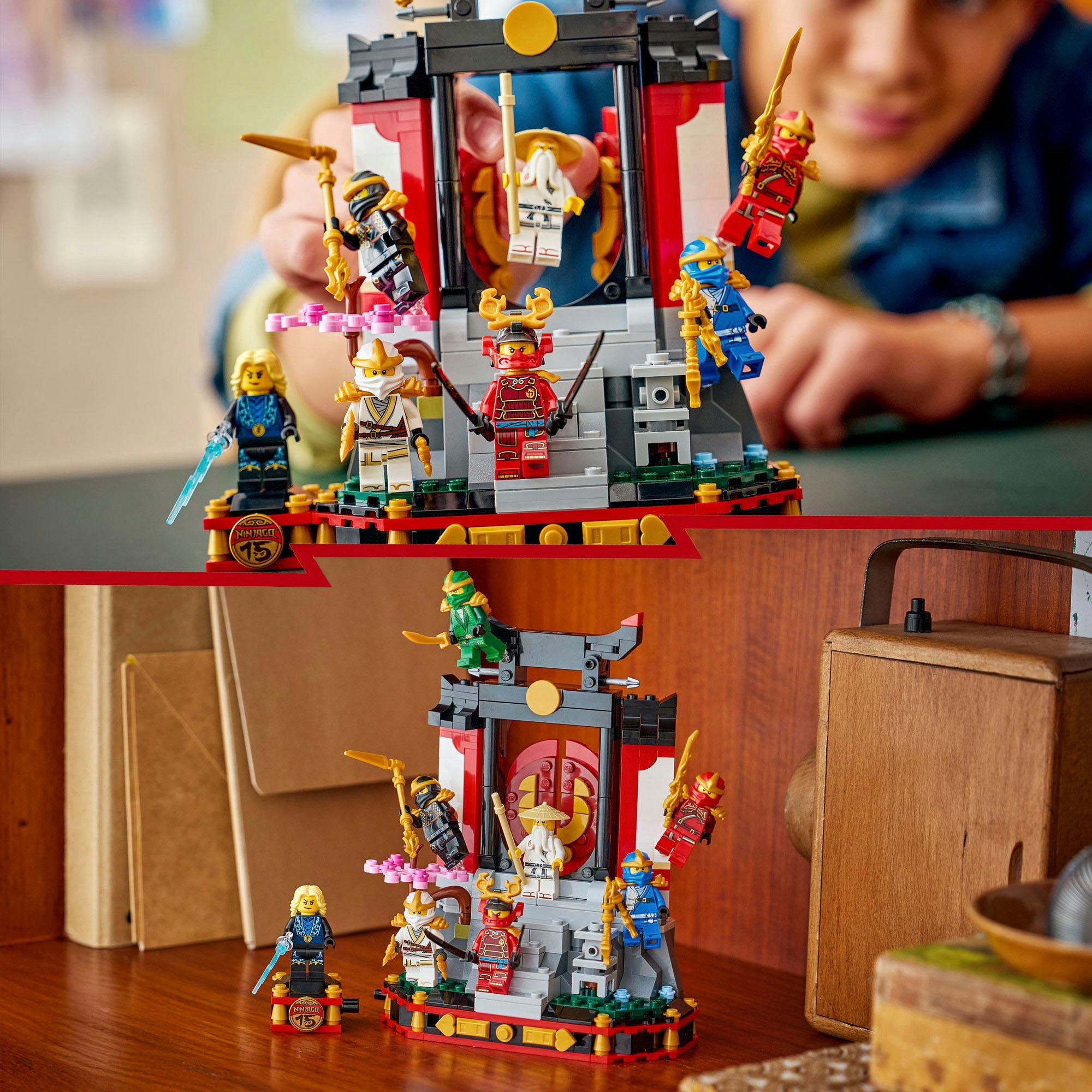 LEGO® Pions de construction »15-jähriges Jubiläum: Ninja-Charaktere zum Ausstellen (71866)« LEGO Ninjago; Made in Europe